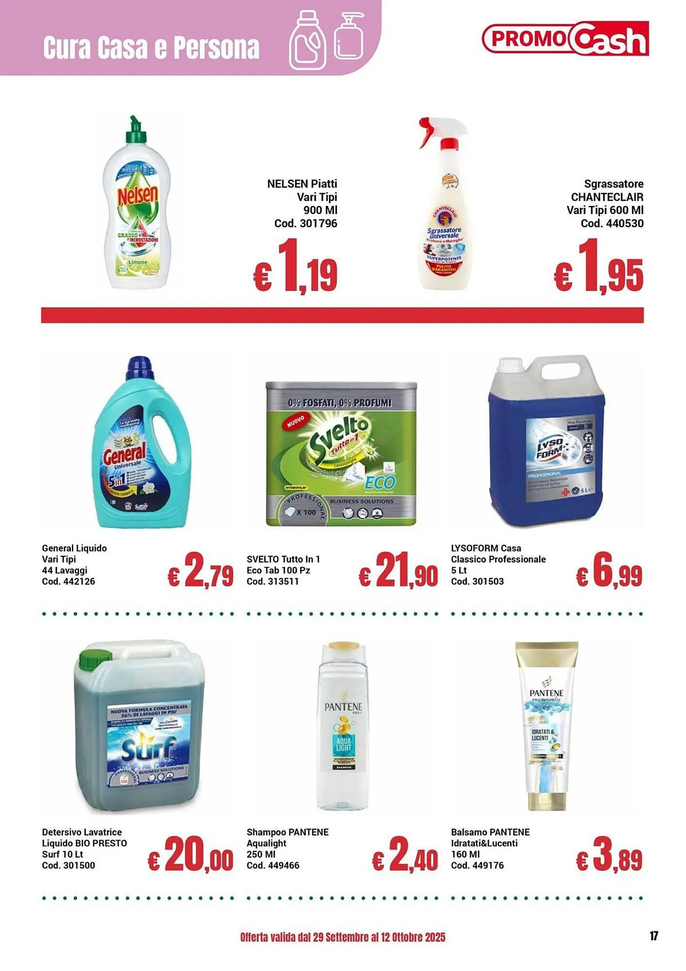 Volantino Centro Cash da 29 settembre a 12 ottobre di 2025 - Pagina del volantino 17