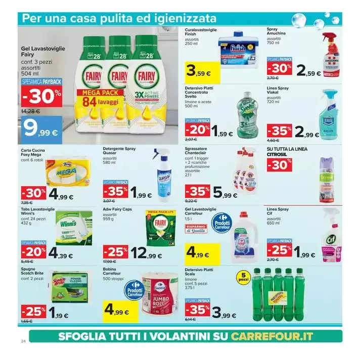 Sconti 30%40%50% da 25 marzo a 7 aprile di 2025 - Pagina del volantino 24