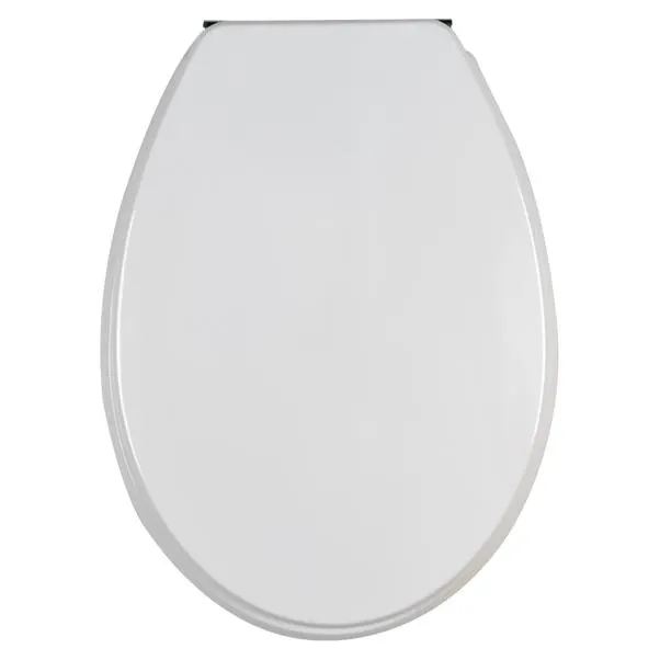 Sedile wc serie selnova mdf bianco europa cerniere zama