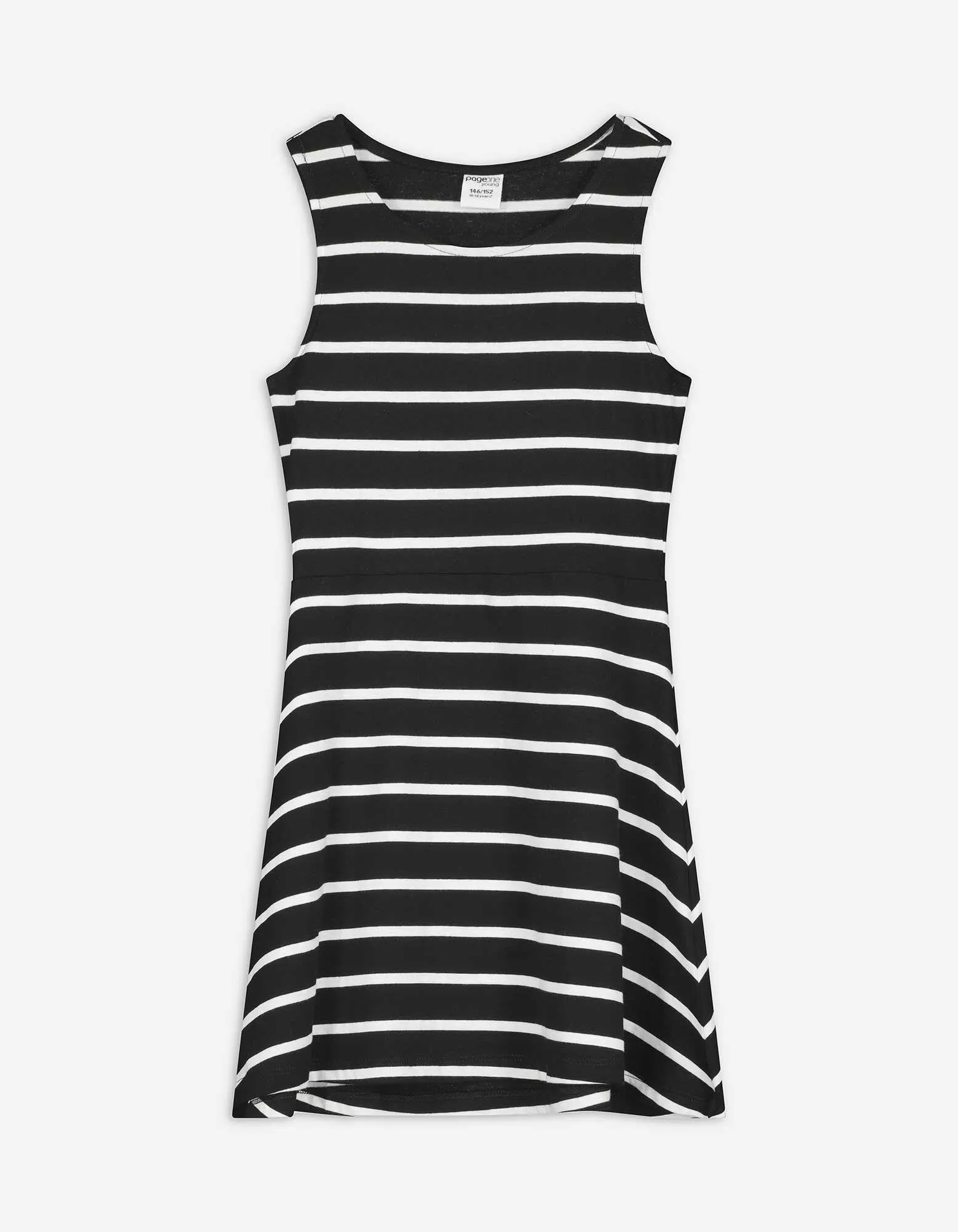 Abito - Righe - nero