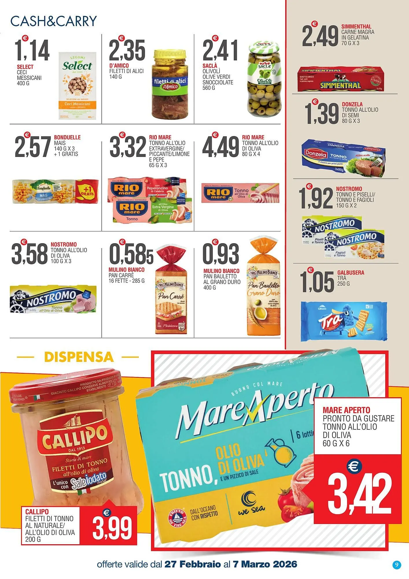 Volantino Caramico da 27 febbraio a 7 marzo di 2026 - Pagina del volantino 9