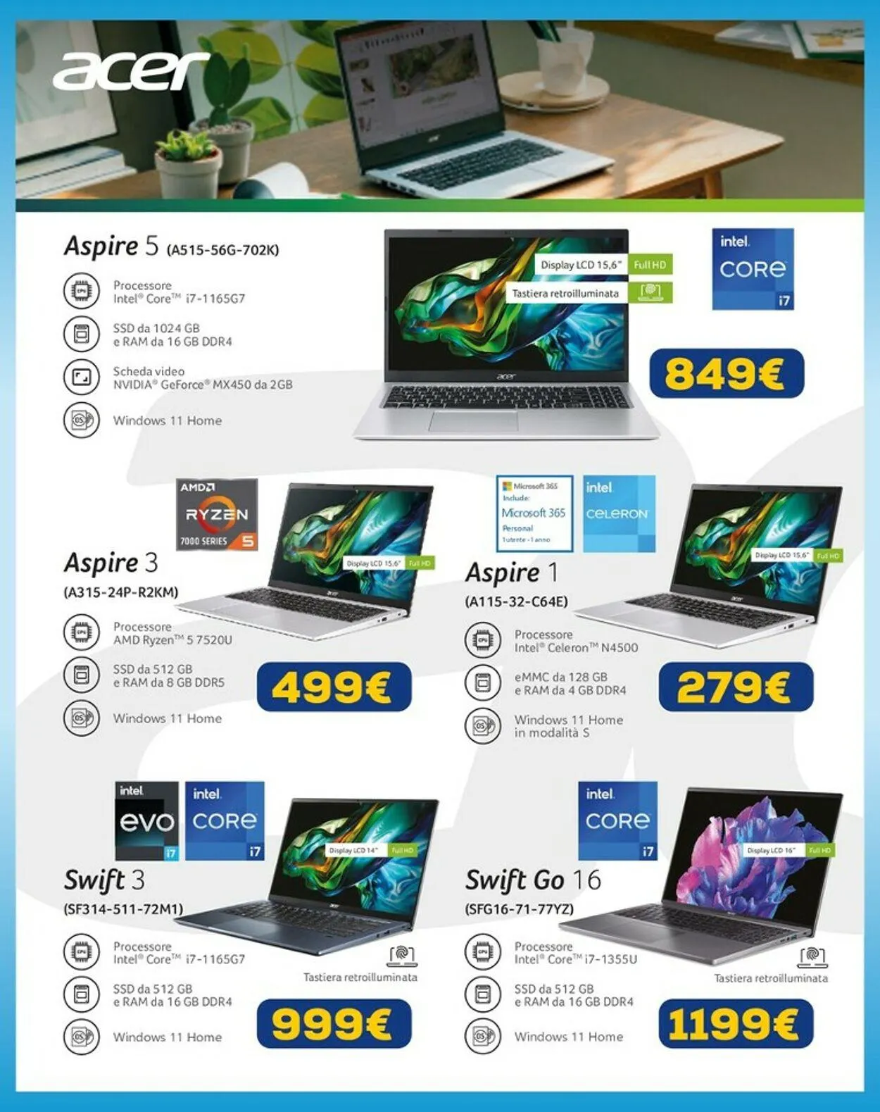 Euronics - Corso Umberto, 95, 07012, Bonorva (SS) Volantino attuale da 2 gennaio a 17 gennaio di 2024 - Pagina del volantino 14