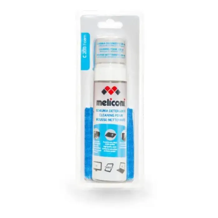 Meliconi c200 foam lcd/led/plasma, lcd/tft/plasma kit di pulizia dell'apparecchiatura 200 ml