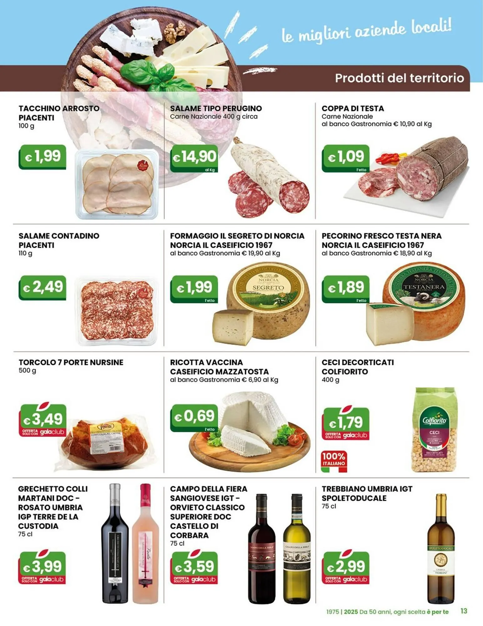 Volantino Gala Supermercati da 8 ottobre a 21 ottobre di 2025 - Pagina del volantino 13