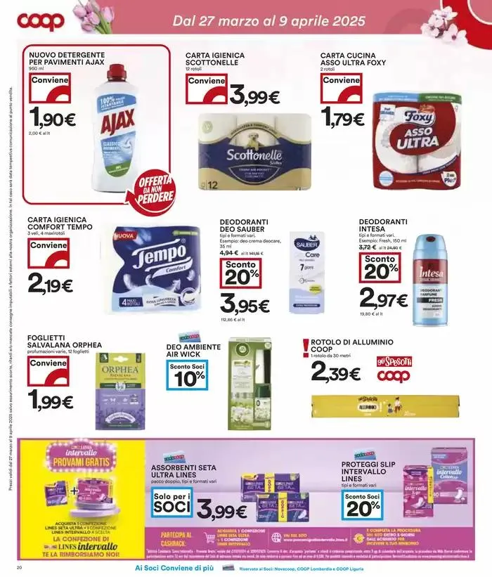 Grande Riapertura Avigliana da 27 marzo a 9 aprile di 2025 - Pagina del volantino 20