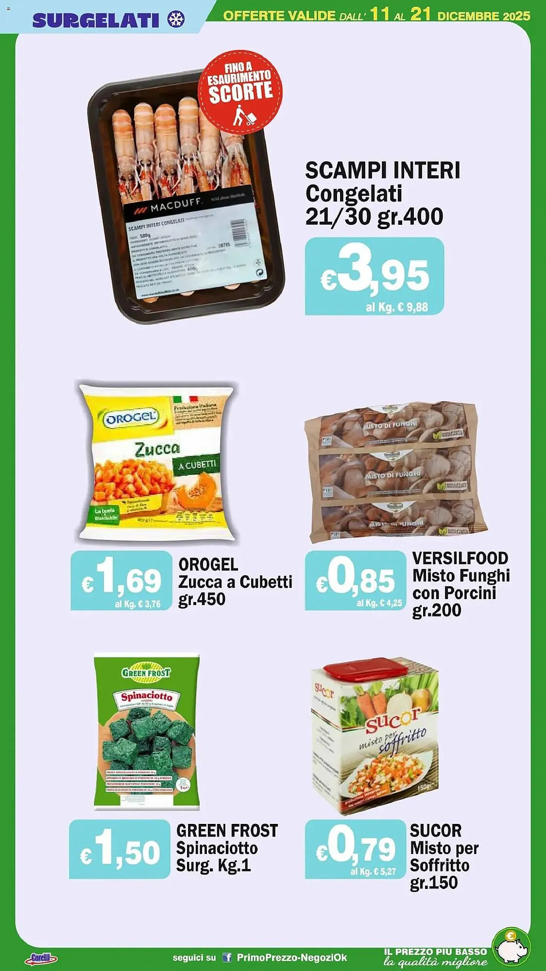 Volantino Primo Prezzo da 11 dicembre a 21 dicembre di 2025 - Pagina del volantino 34