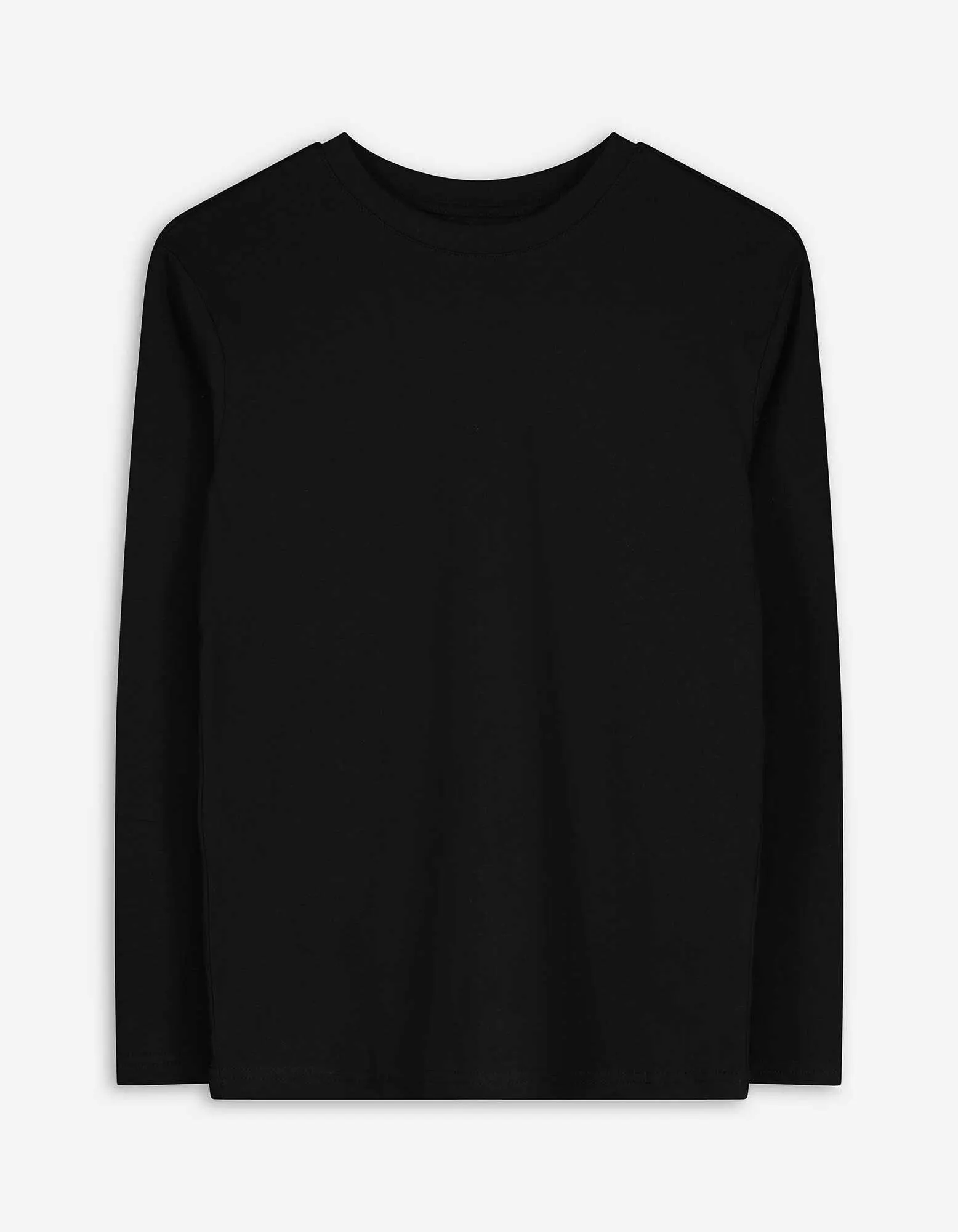 Maglia a manica lunga - Cotone - nero
