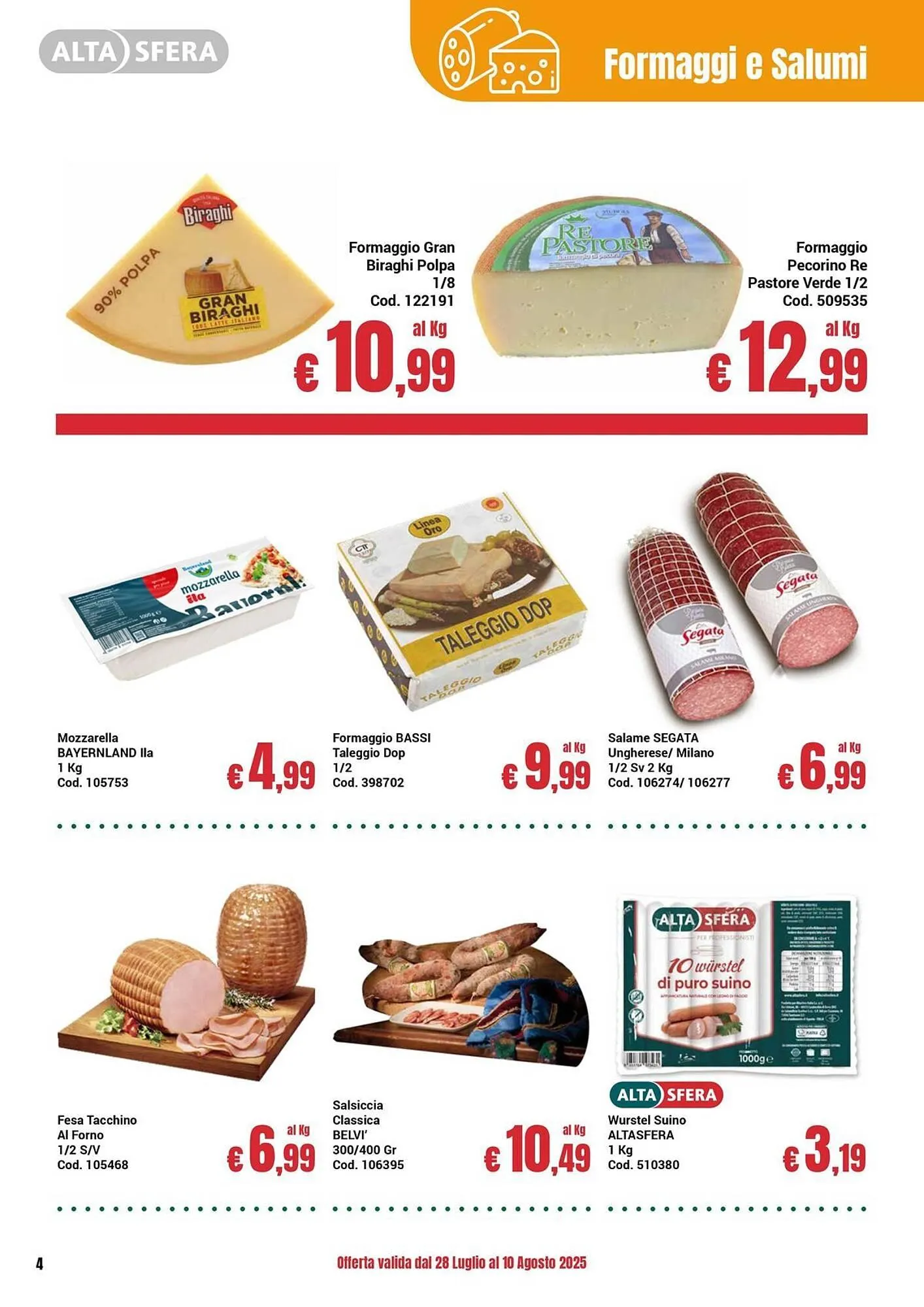 Volantino Centro Cash da 28 luglio a 10 agosto di 2025 - Pagina del volantino 4