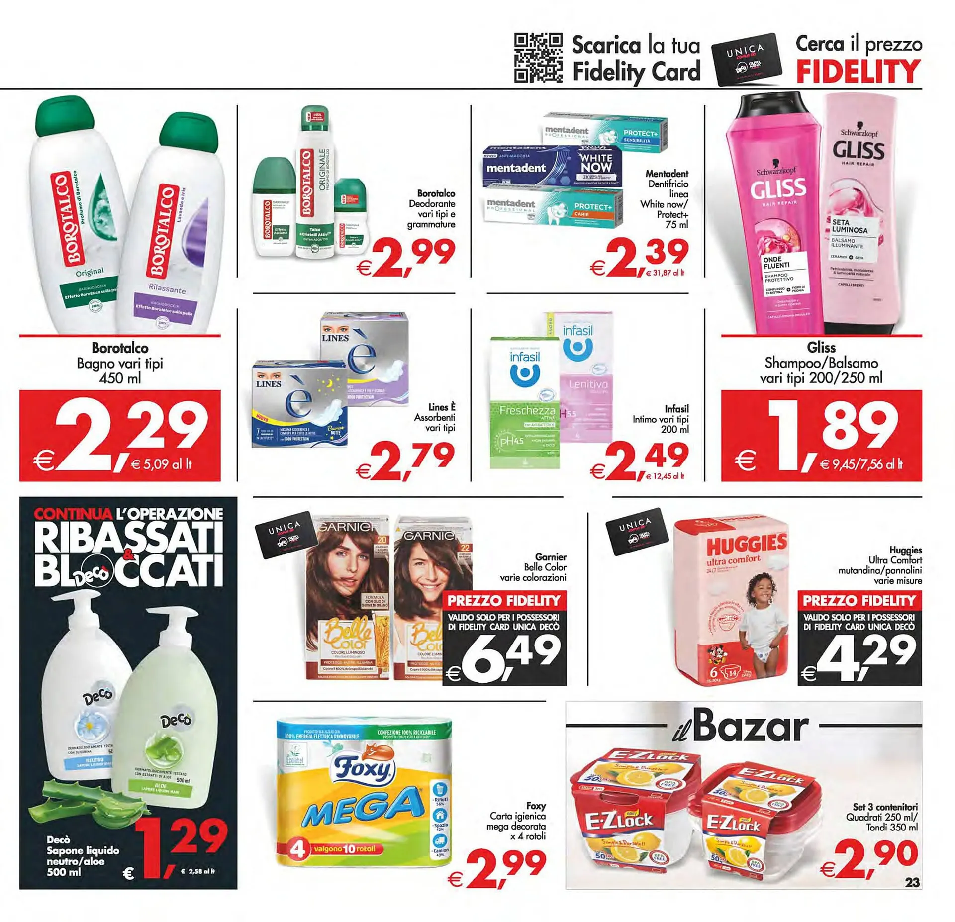 Volantino Deco Supermercati da 8 marzo a 21 marzo di 2024 - Pagina del volantino 23