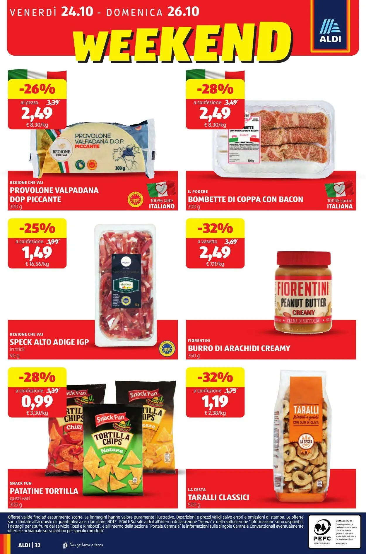 Aldi Volantino attuale da 20 ottobre a 26 ottobre di 2025 - Pagina del volantino 32