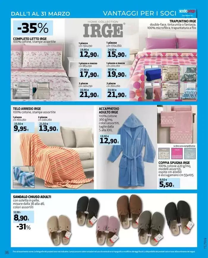 Sconti fino al 50% da 13 marzo a 26 marzo di 2025 - Pagina del volantino 36