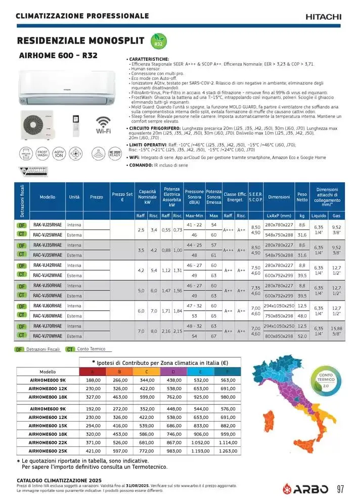 Catalogo Climatizzazione 2025 da 1 gennaio a 31 dicembre di 2025 - Pagina del volantino 97