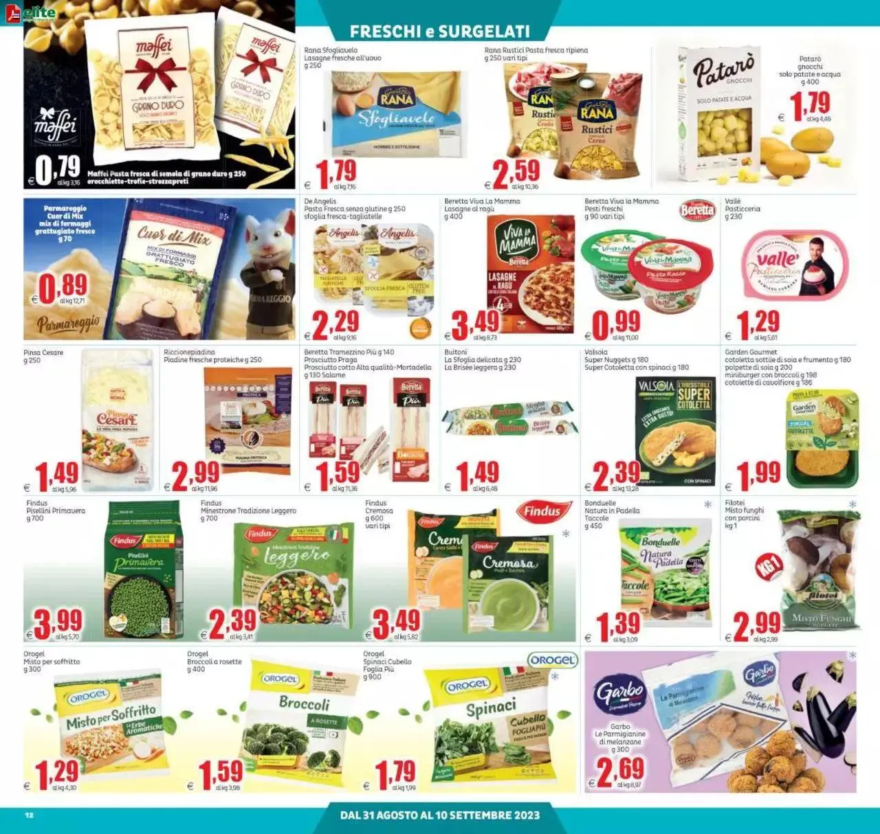 Volantino Elite Supermercati da 31 agosto a 10 settembre di 2023 - Pagina del volantino 12
