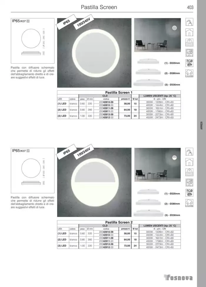 Fosnova LED 24/25 da 16 gennaio a 31 ottobre di 2025 - Pagina del volantino 405