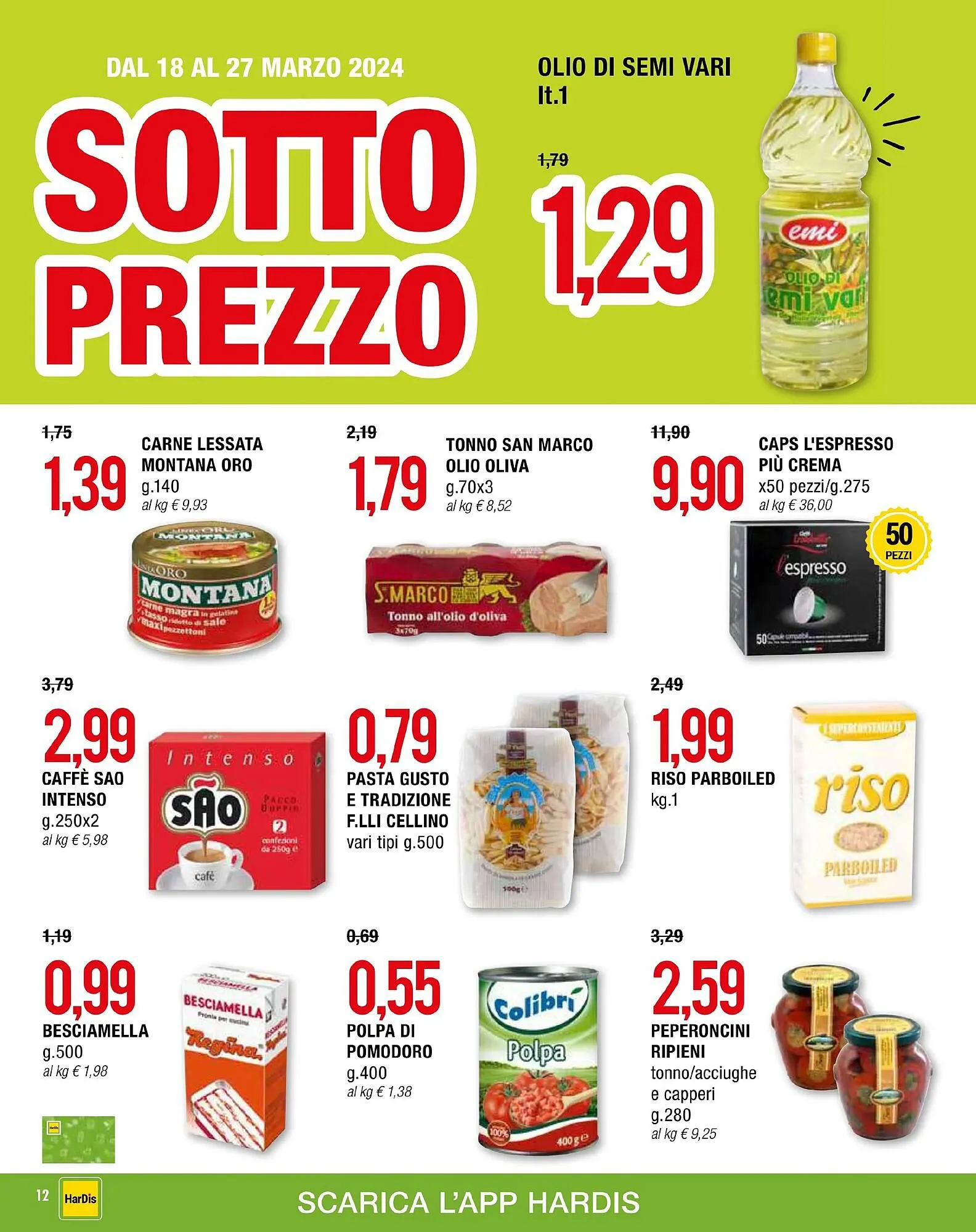 Volantino Hardis da 18 marzo a 27 marzo di 2024 - Pagina del volantino 12