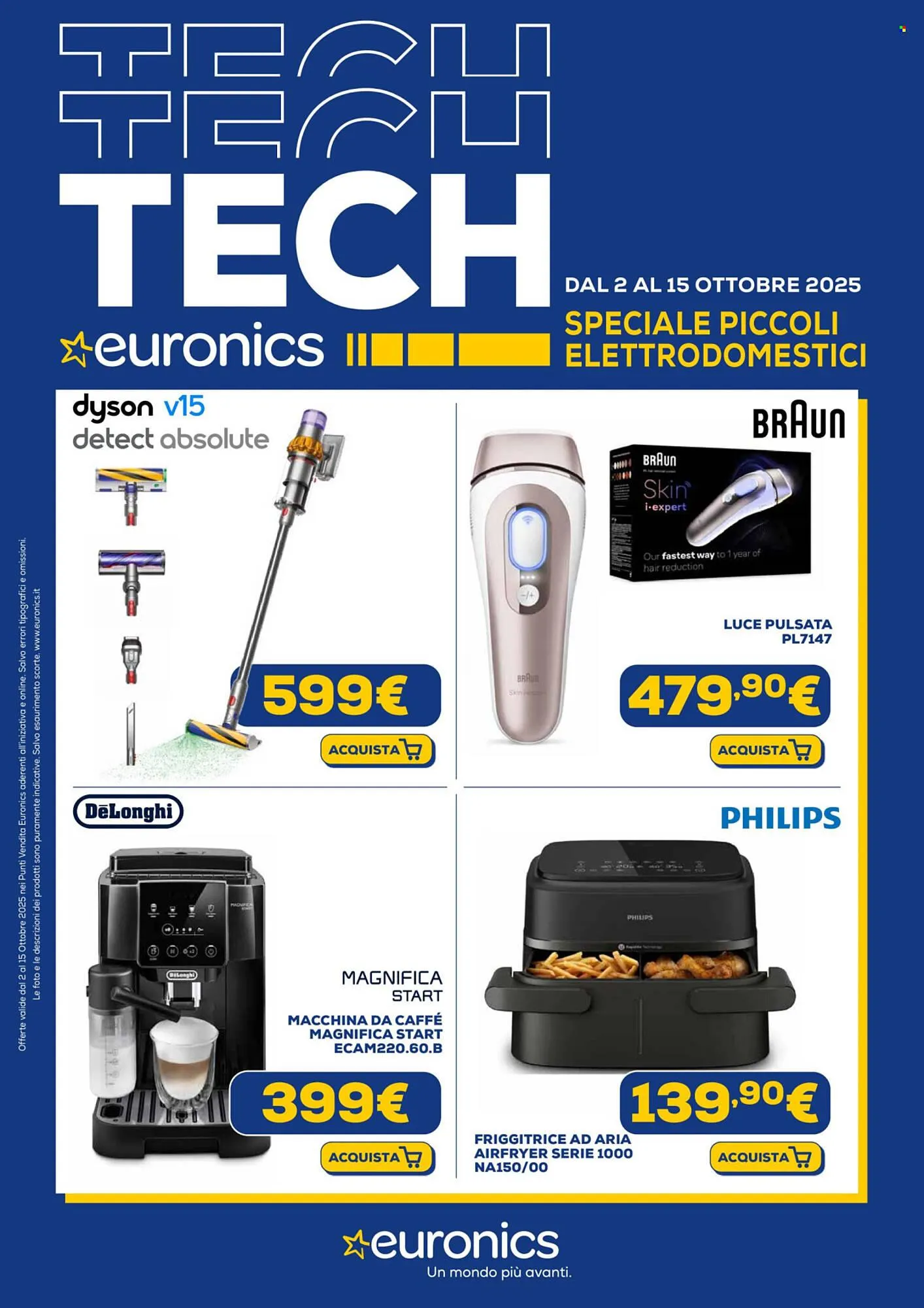 Volantino Euronics da 2 ottobre a 15 ottobre di 2025 - Pagina del volantino 1