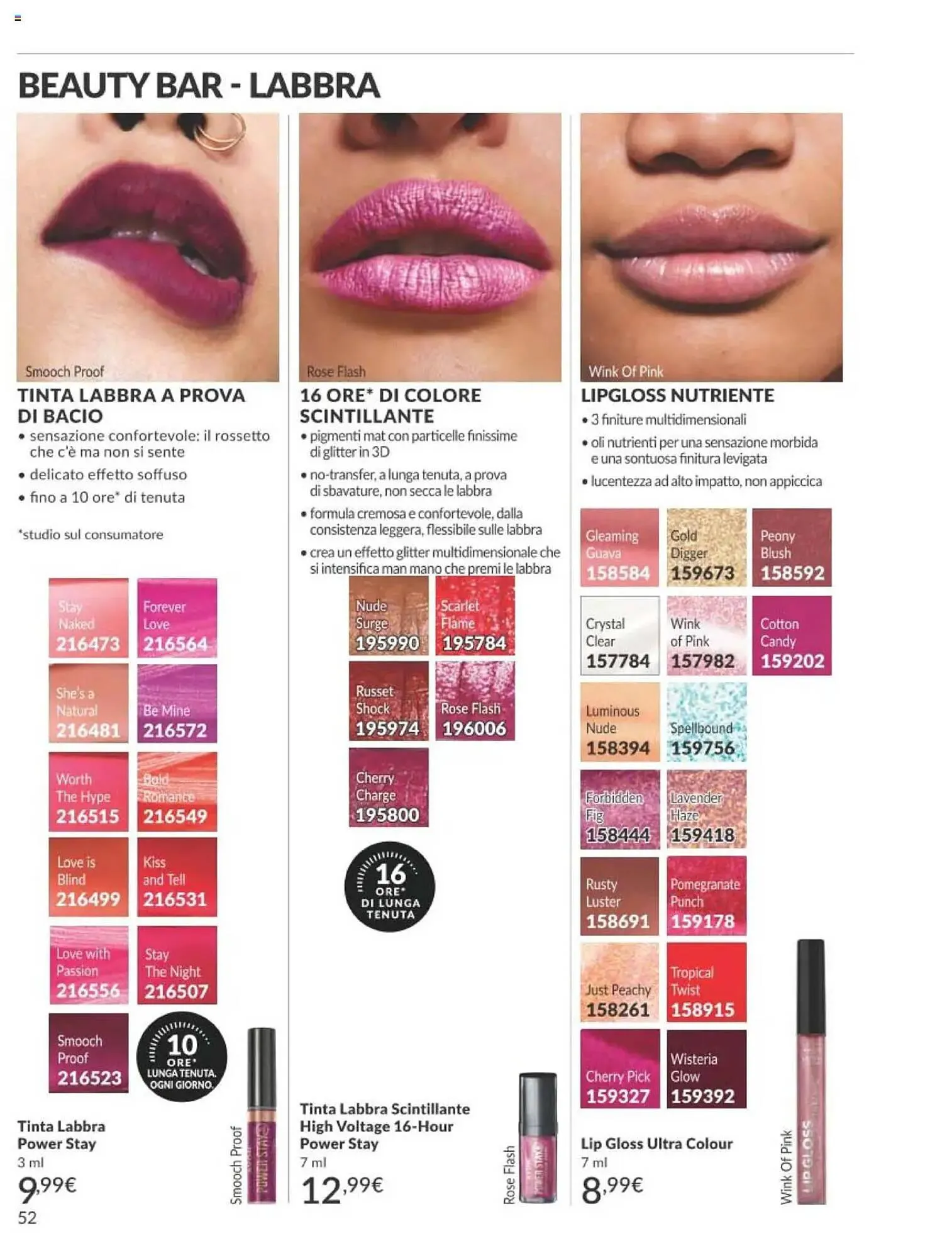 Catalogo Avon da 1 ottobre a 31 ottobre di 2025 - Pagina del volantino 52