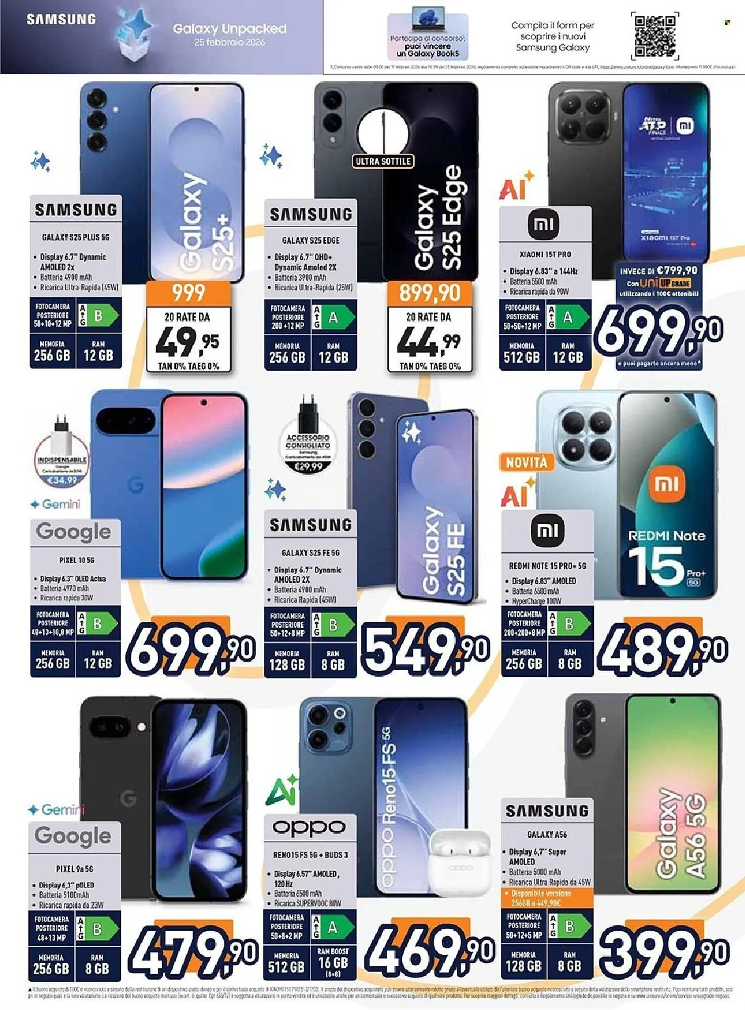 Volantino Unieuro da 13 febbraio a 26 febbraio di 2026 - Pagina del volantino 7