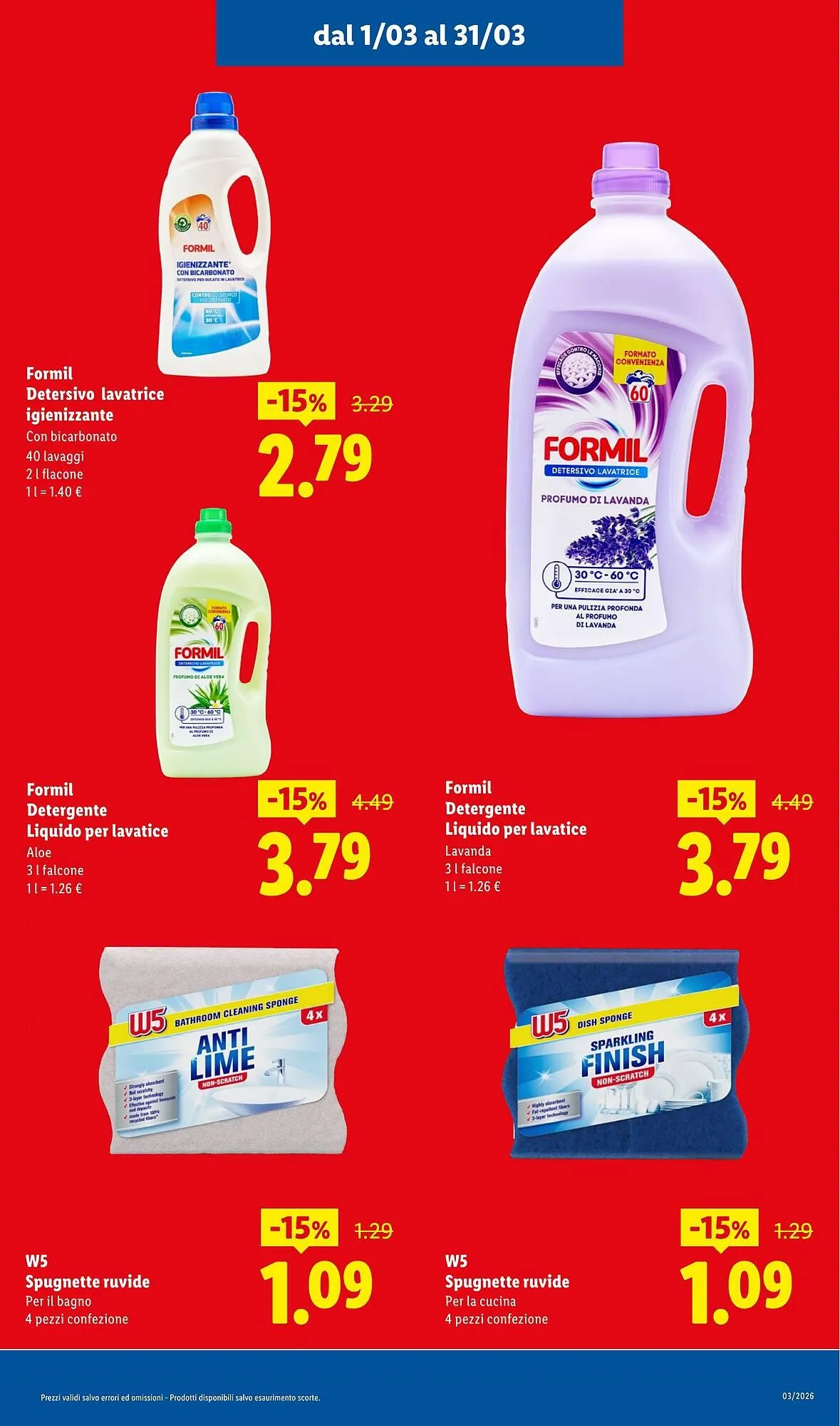 Volantino Lidl da 1 marzo a 31 marzo di 2026 - Pagina del volantino 15