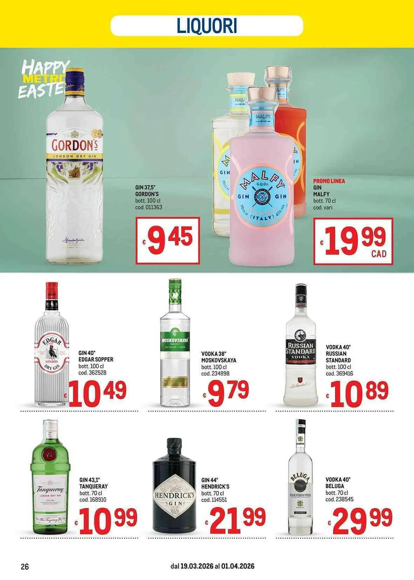 Volantino Metro da 19 marzo a 1 aprile di 2026 - Pagina del volantino 26