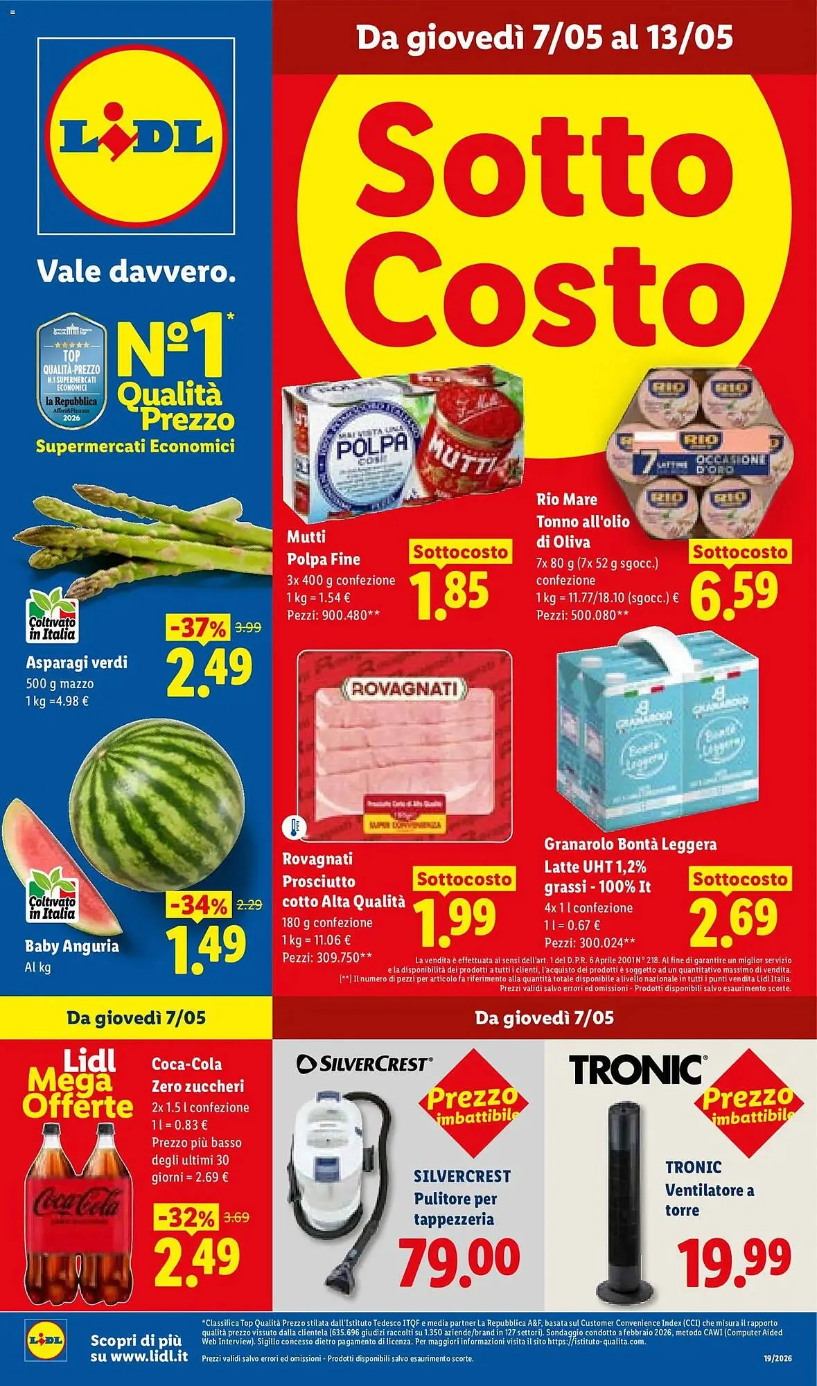 Volantino Lidl da 7 maggio a 13 maggio di 2026 - Pagina del volantino 1