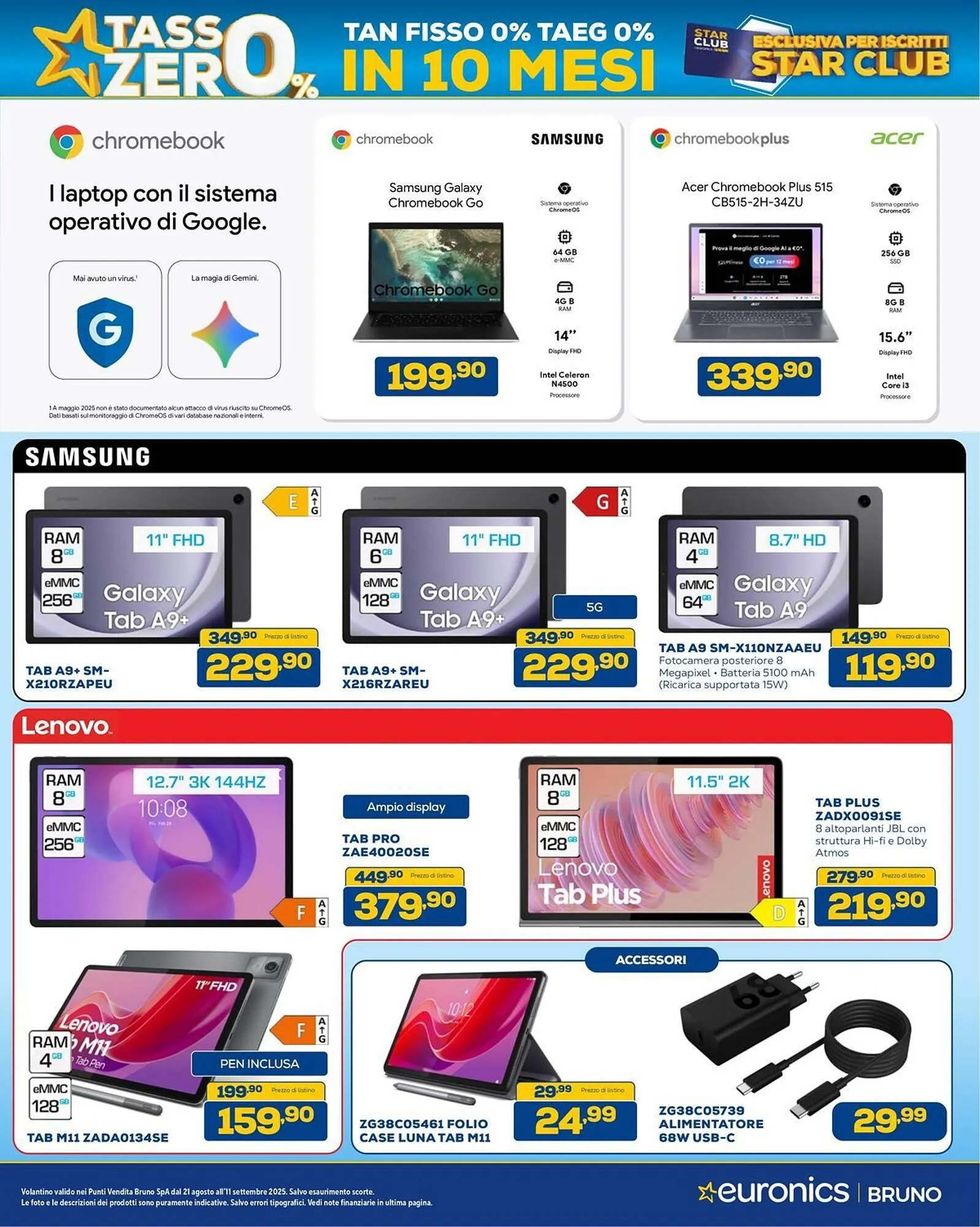 Volantino Euronics da 21 agosto a 11 settembre di 2025 - Pagina del volantino 10
