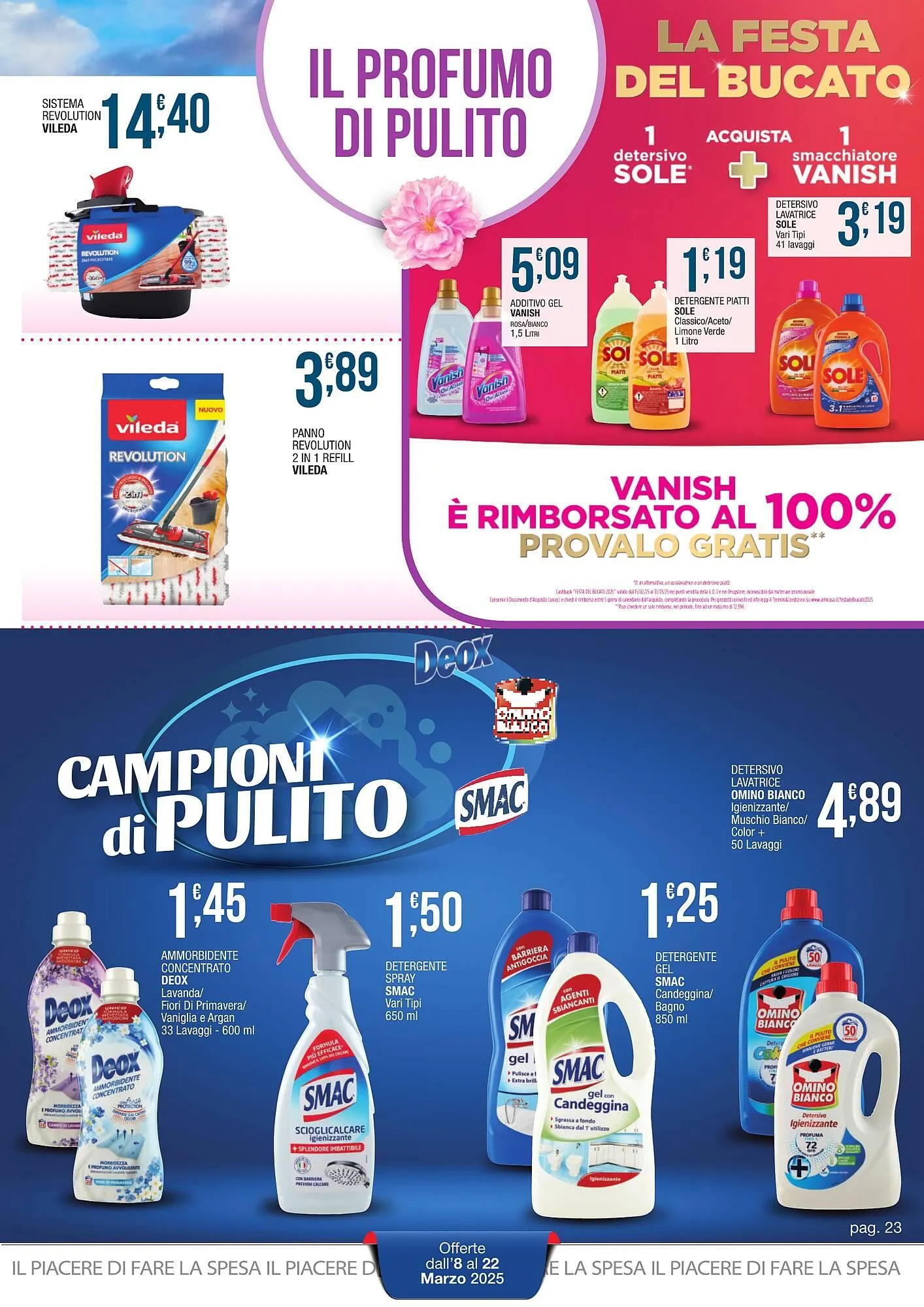 Volantino Maxi Sidis da 8 marzo a 22 marzo di 2025 - Pagina del volantino 23