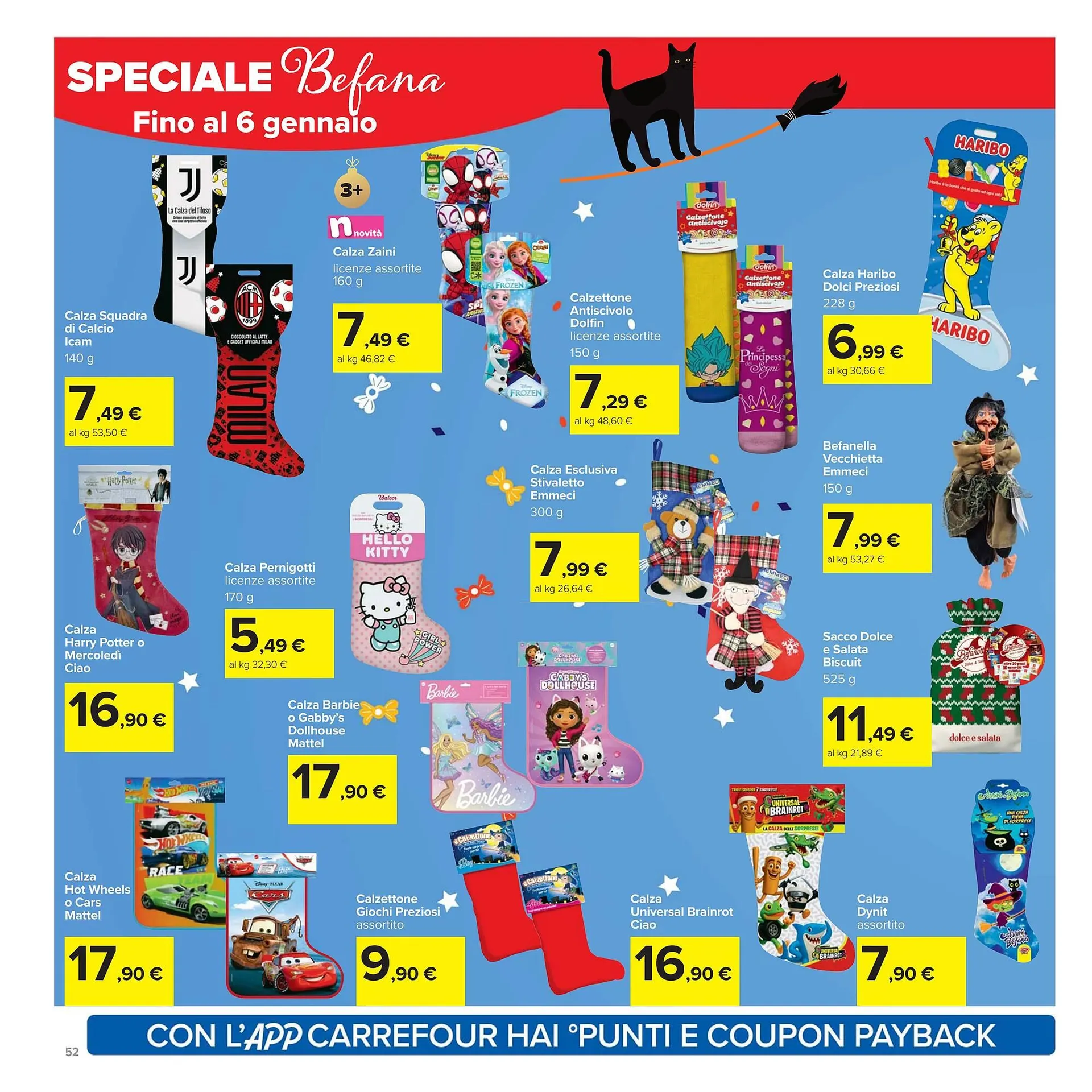 Volantino Carrefour da 16 dicembre a 1 gennaio di 2026 - Pagina del volantino 52