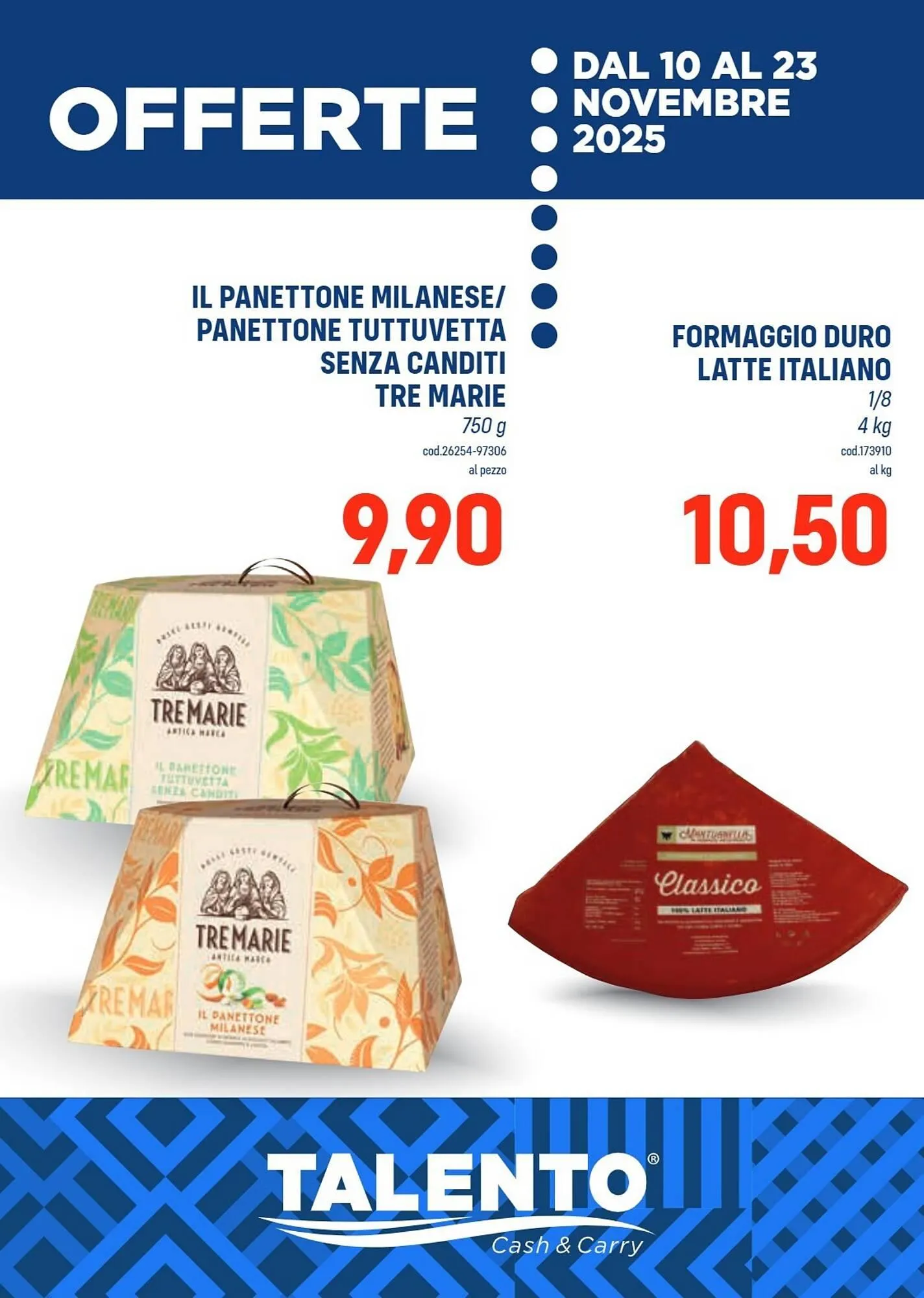 Volantino Talento Professional Store da 10 novembre a 23 novembre di 2025 - Pagina del volantino 1