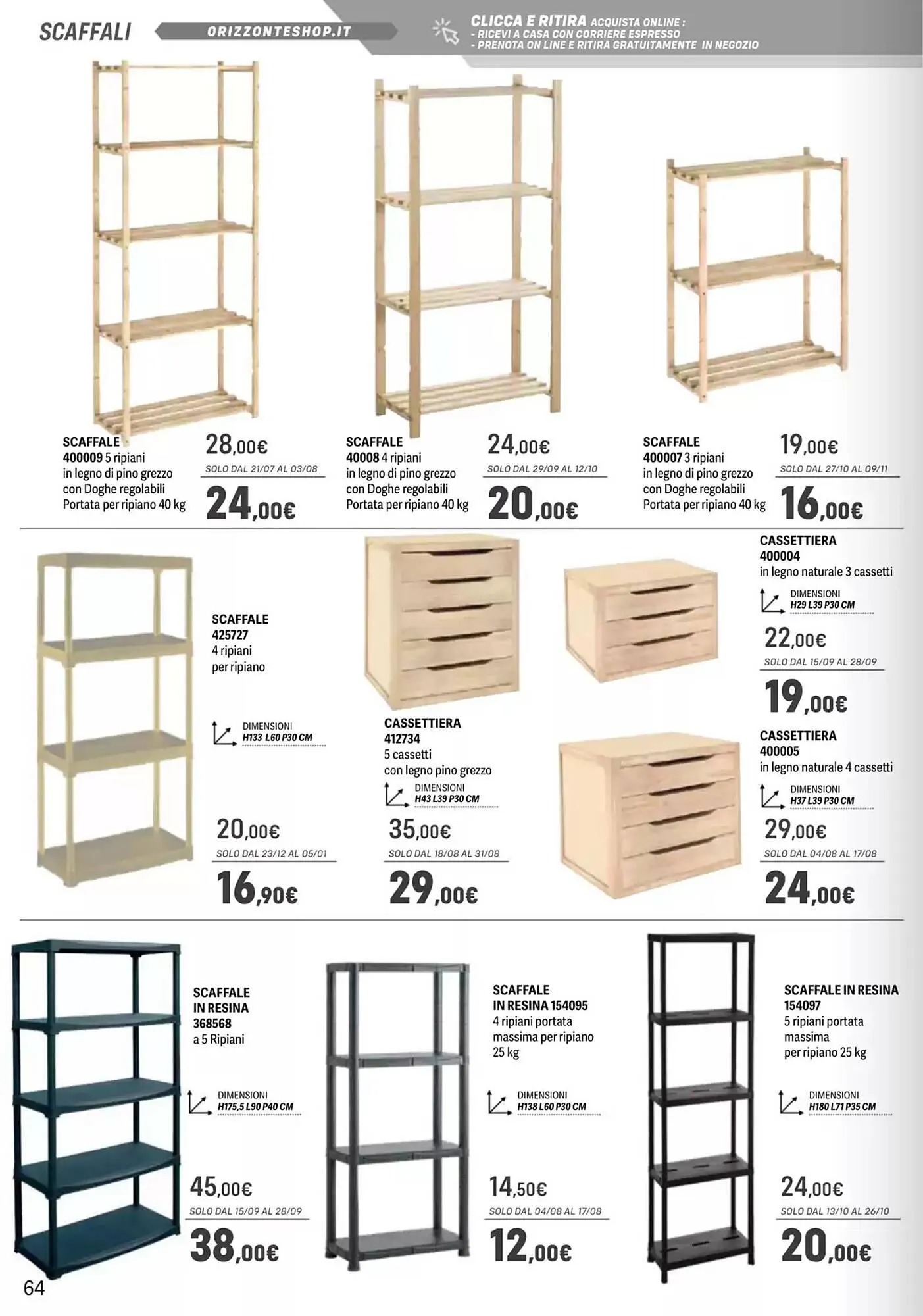 Volantino Orizzonte da 9 maggio a 7 dicembre di 2025 - Pagina del volantino 64
