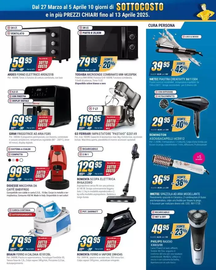 Sottocosto da 27 marzo a 5 aprile di 2025 - Pagina del volantino 7