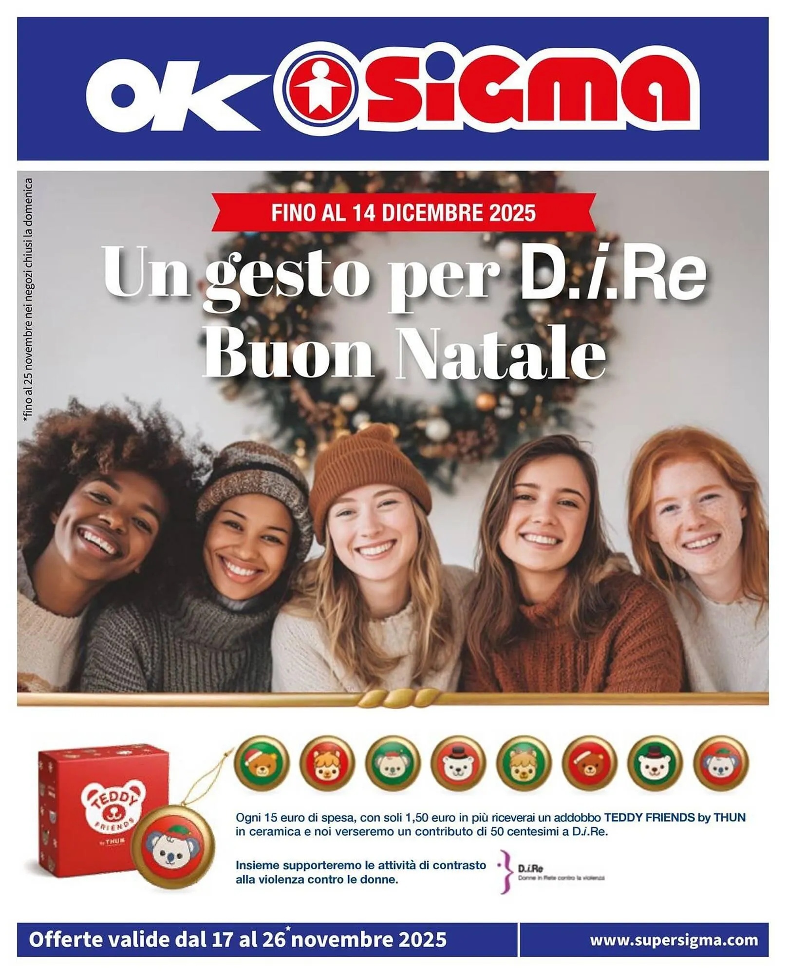 Volantino Ok Sigma da 17 novembre a 26 novembre di 2025 - Pagina del volantino 1