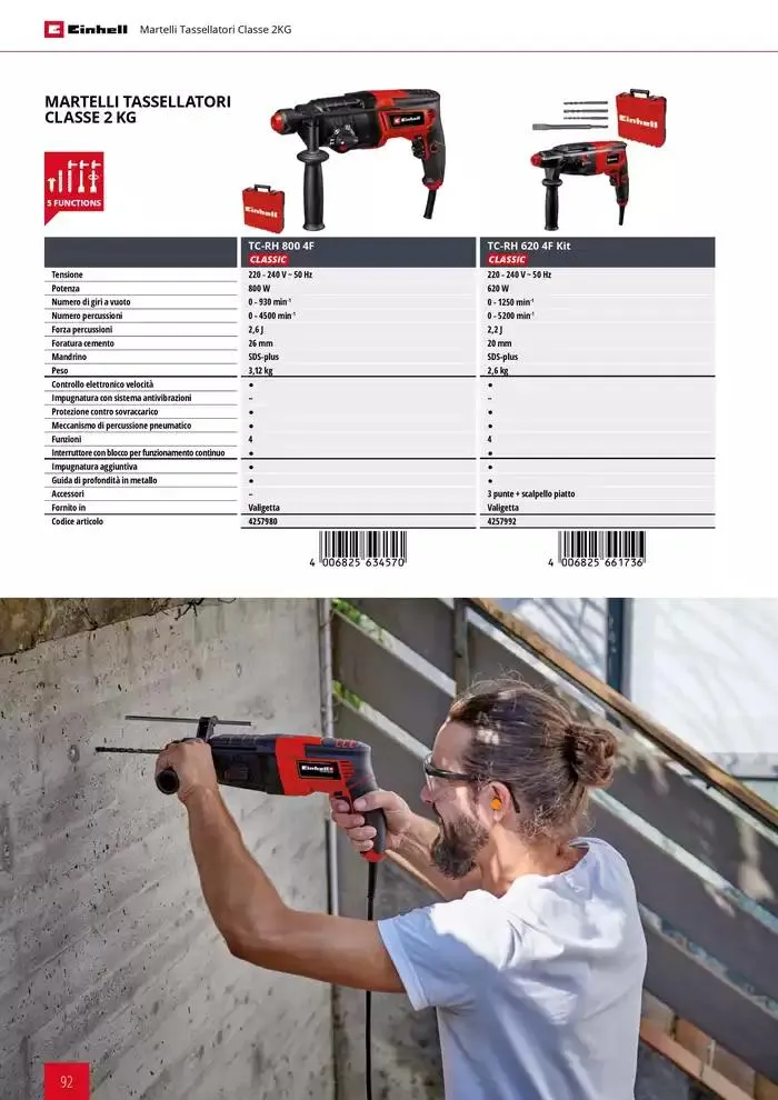 Elettroutensili 2025 da 11 febbraio a 31 dicembre di 2025 - Pagina del volantino 92