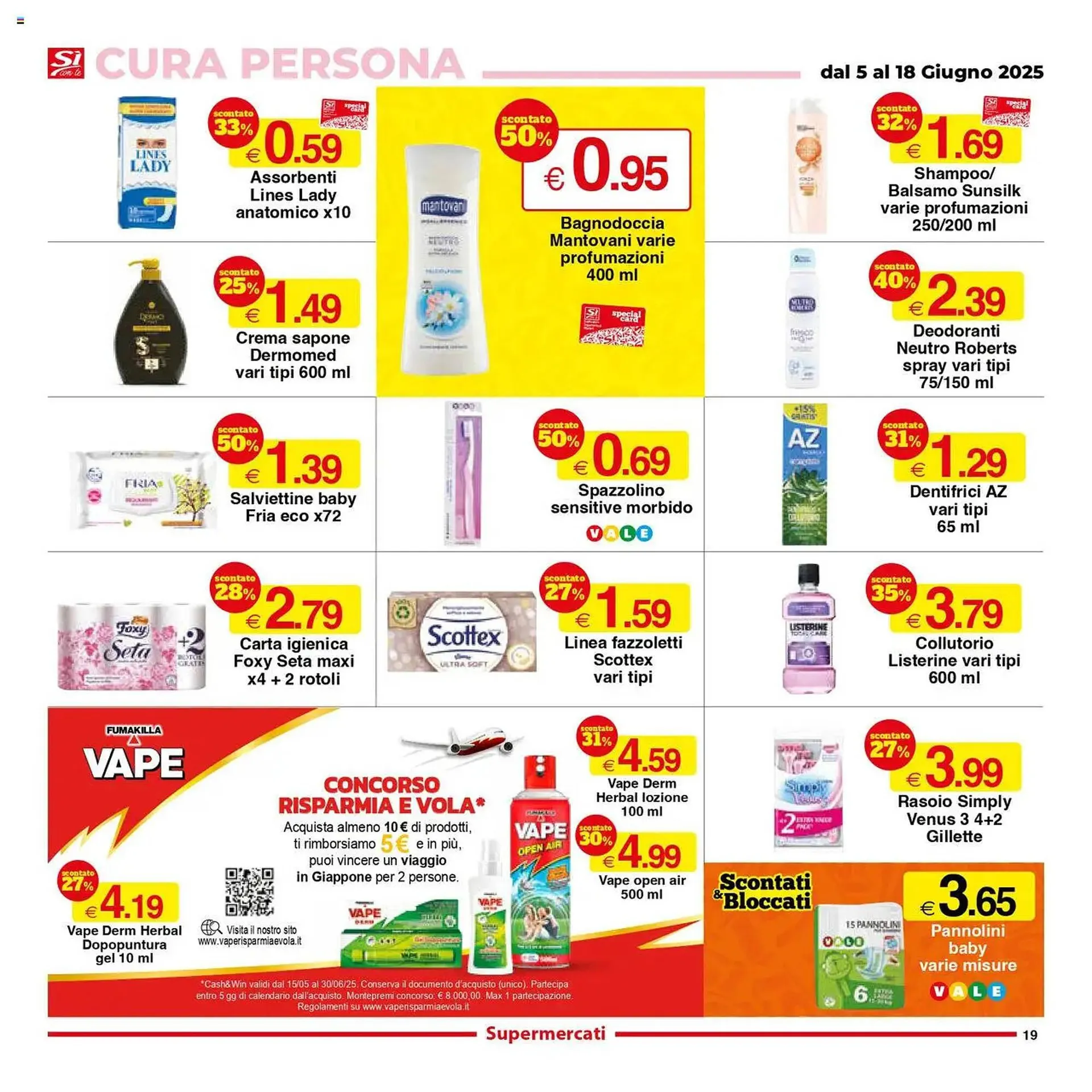 Volantino Sì con te da 5 giugno a 18 giugno di 2025 - Pagina del volantino 19