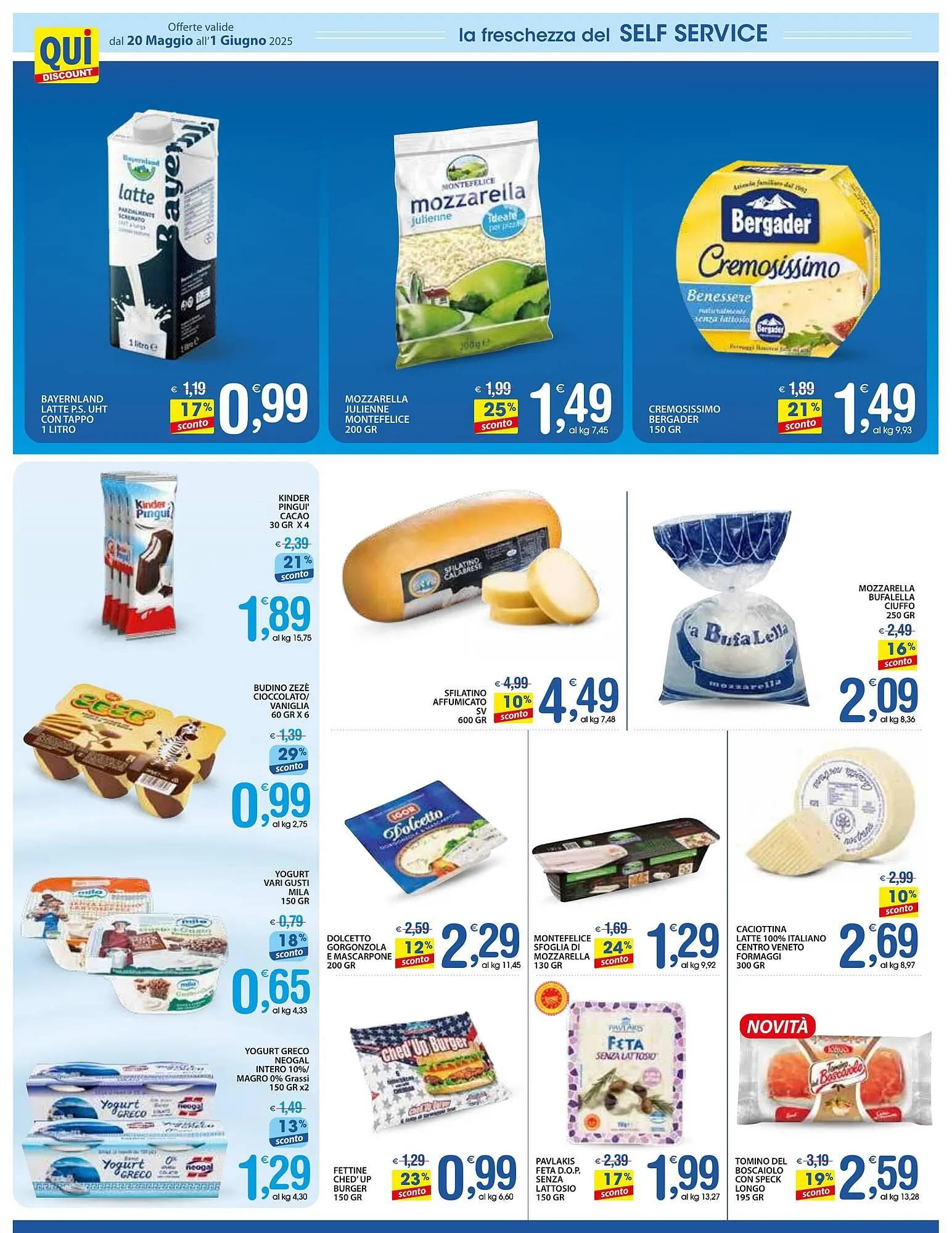 Volantino Qui Discount da 20 maggio a 1 giugno di 2025 - Pagina del volantino 2