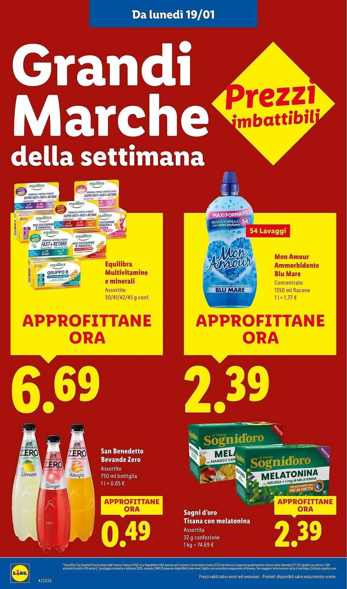 Volantino Lidl da 19 gennaio a 25 gennaio di 2026 - Pagina del volantino 16