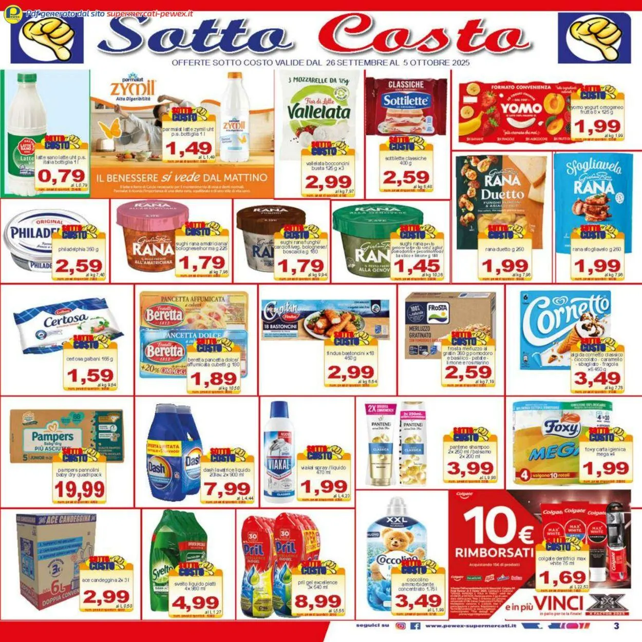 Pewex Volantino attuale da 26 settembre a 7 ottobre di 2025 - Pagina del volantino 3