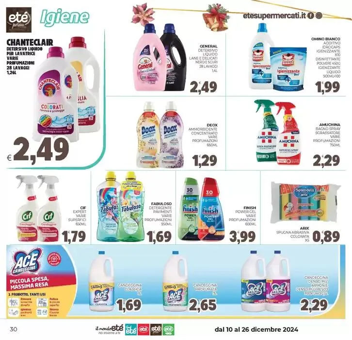 Dal 10 al 26 dicembre 2024 da 10 dicembre a 26 dicembre di 2024 - Pagina del volantino 30