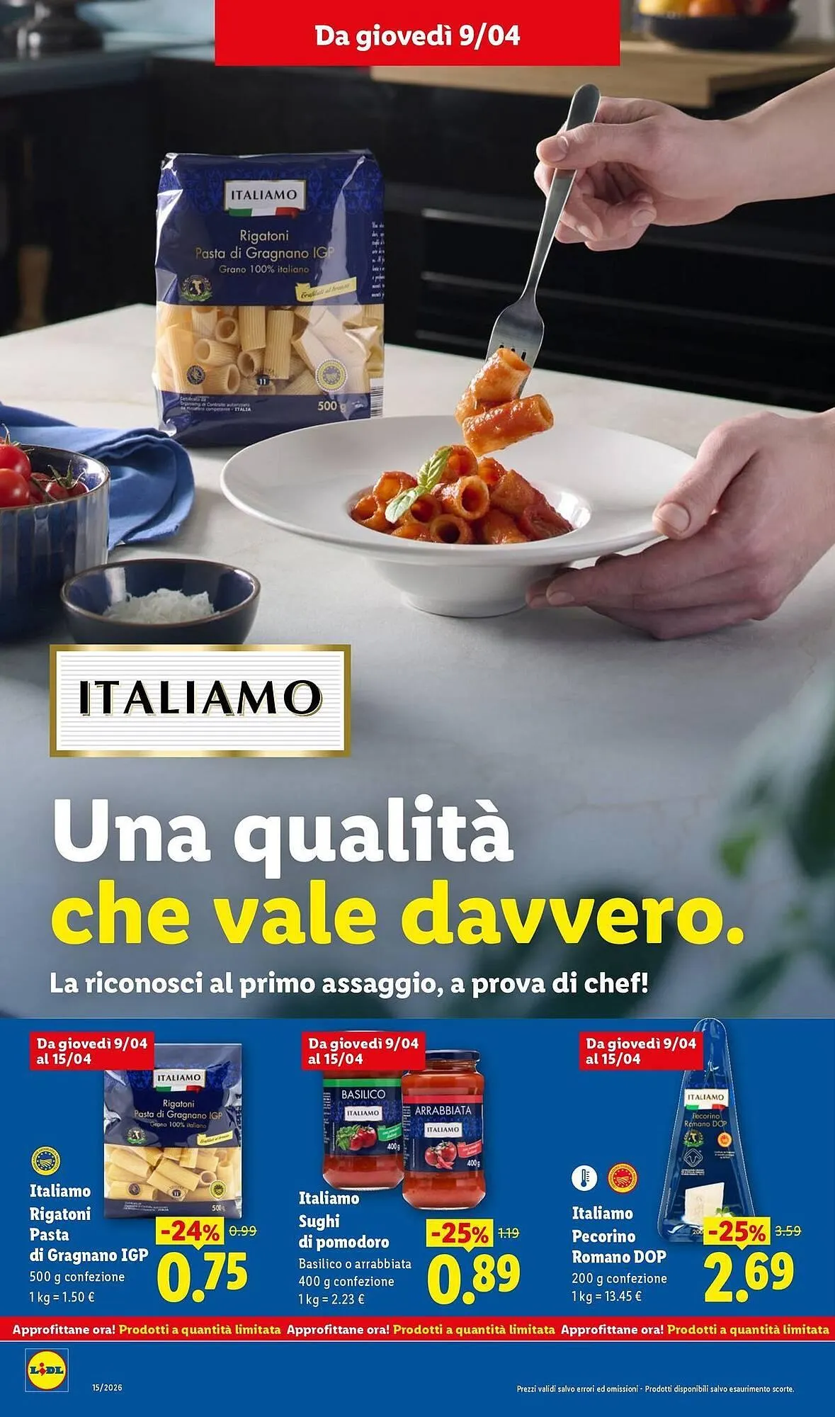 Volantino Lidl da 9 aprile a 15 aprile di 2026 - Pagina del volantino 12