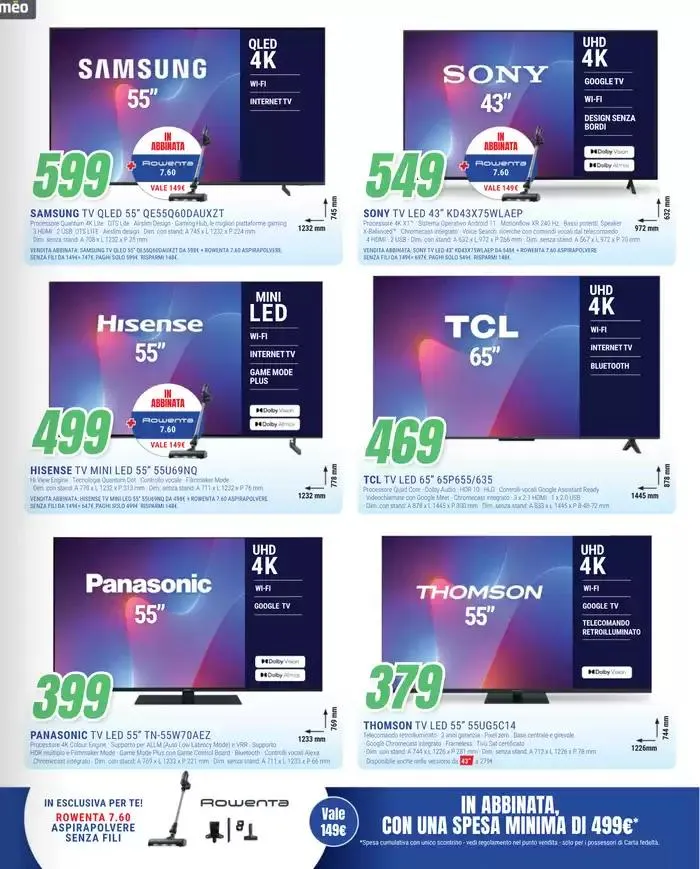 Subito per te L'aspirapolvere da 17 aprile a 7 maggio di 2025 - Pagina del volantino 5