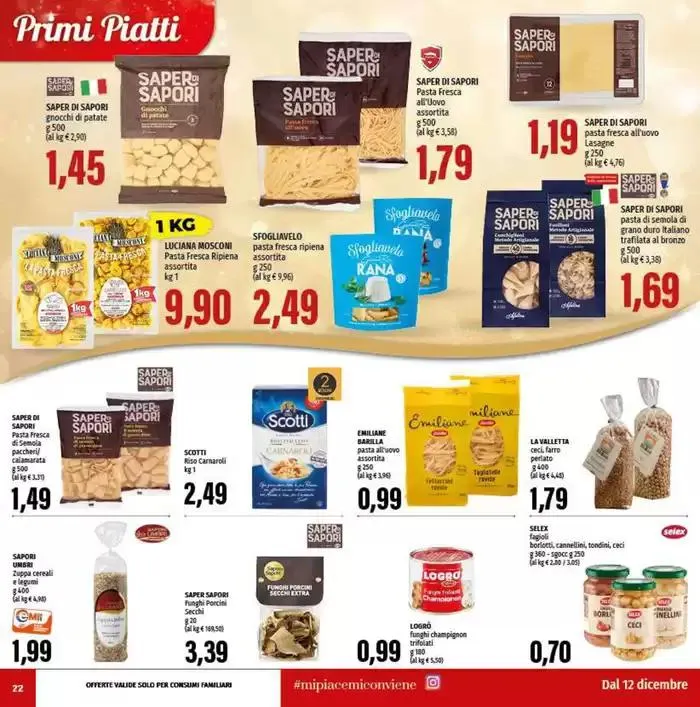 Il gusto delle feste da 20 dicembre a 24 dicembre di 2024 - Pagina del volantino 22
