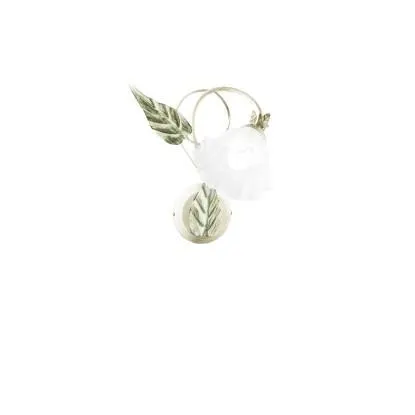 Applique da parete I-isotta-ap E14 16x35x28 cm avorio