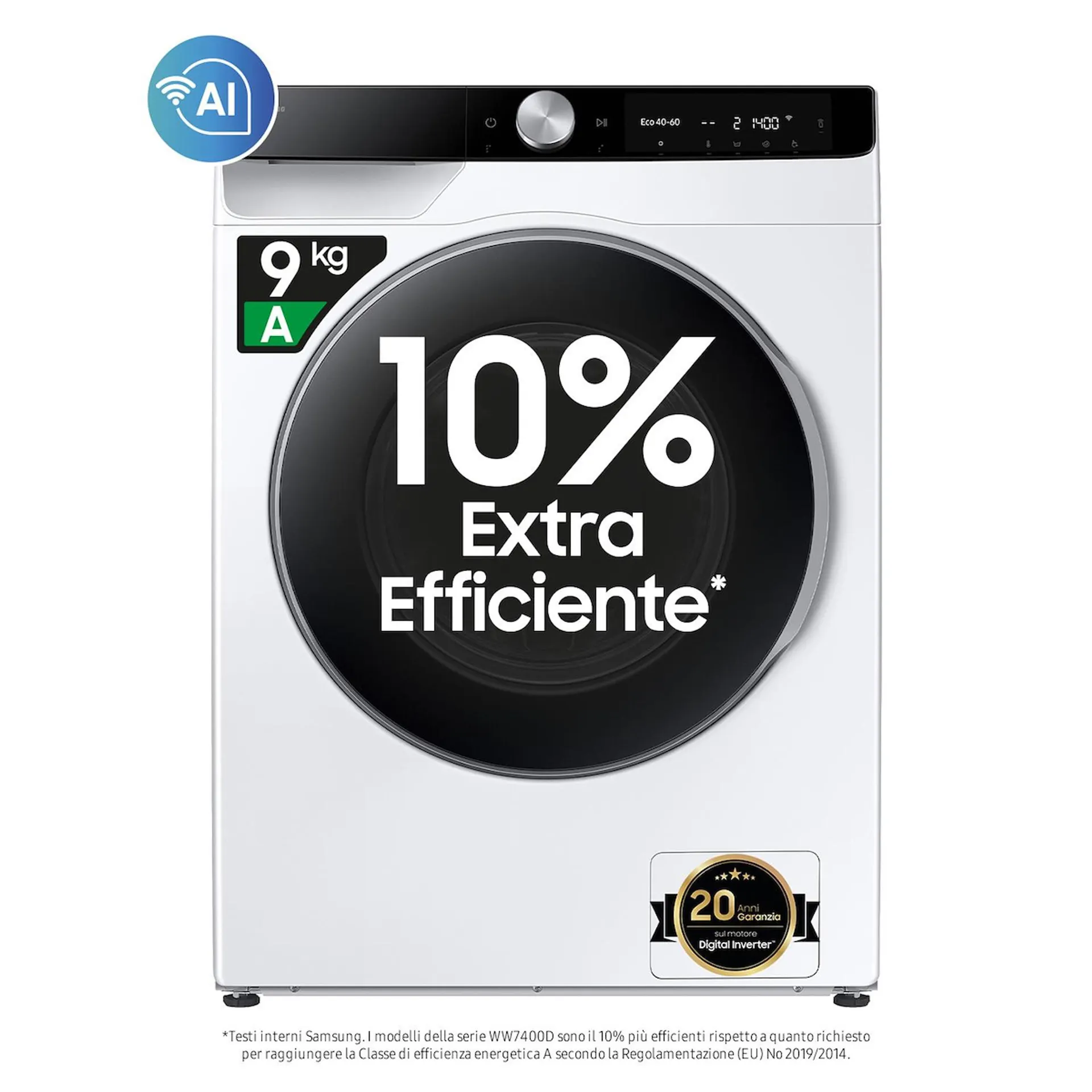 SAMSUNG - WW90DG6U85LKU3