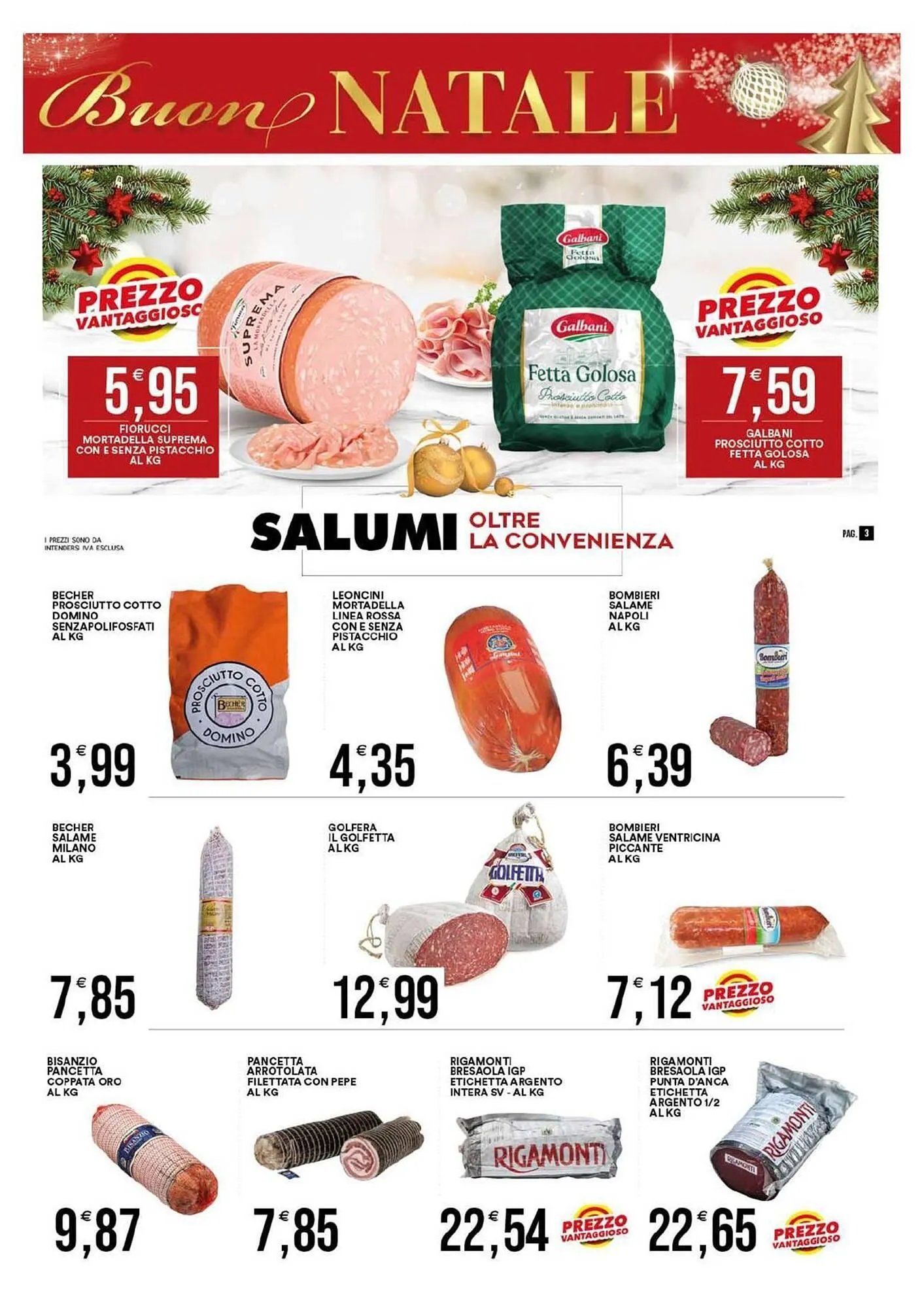 Volantino Vantaggio Cash&Carry da 15 dicembre a 27 dicembre di 2025 - Pagina del volantino 3