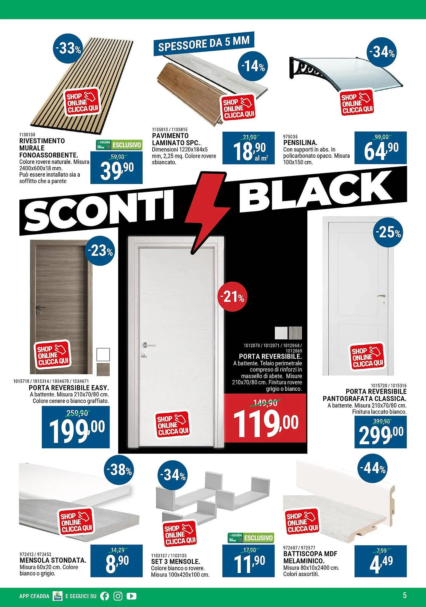 Volantino Cfadda da 29 ottobre a 23 novembre di 2025 - Pagina del volantino 5