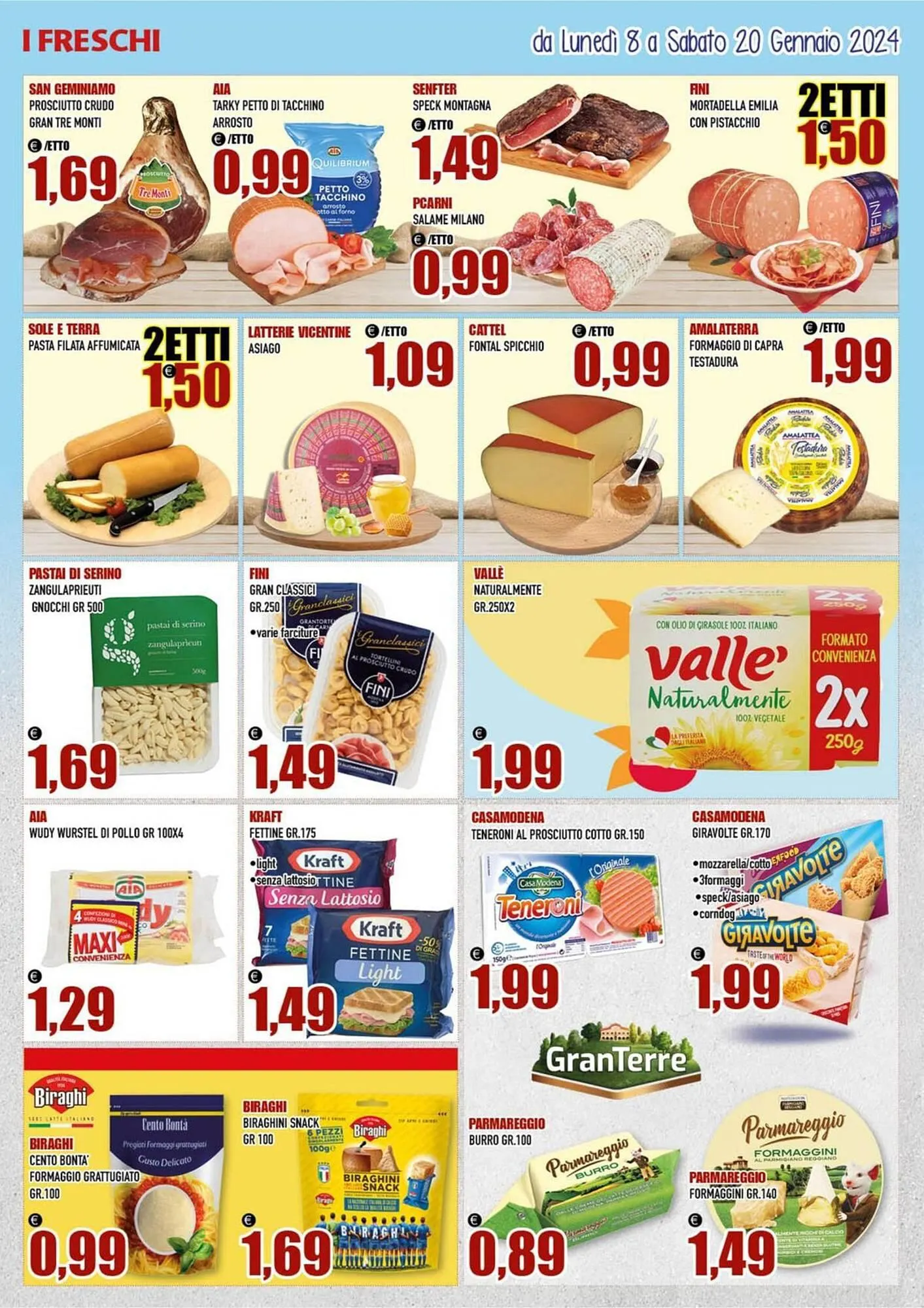 Volantino Euromarket Carandente da 8 gennaio a 20 gennaio di 2024 - Pagina del volantino 2