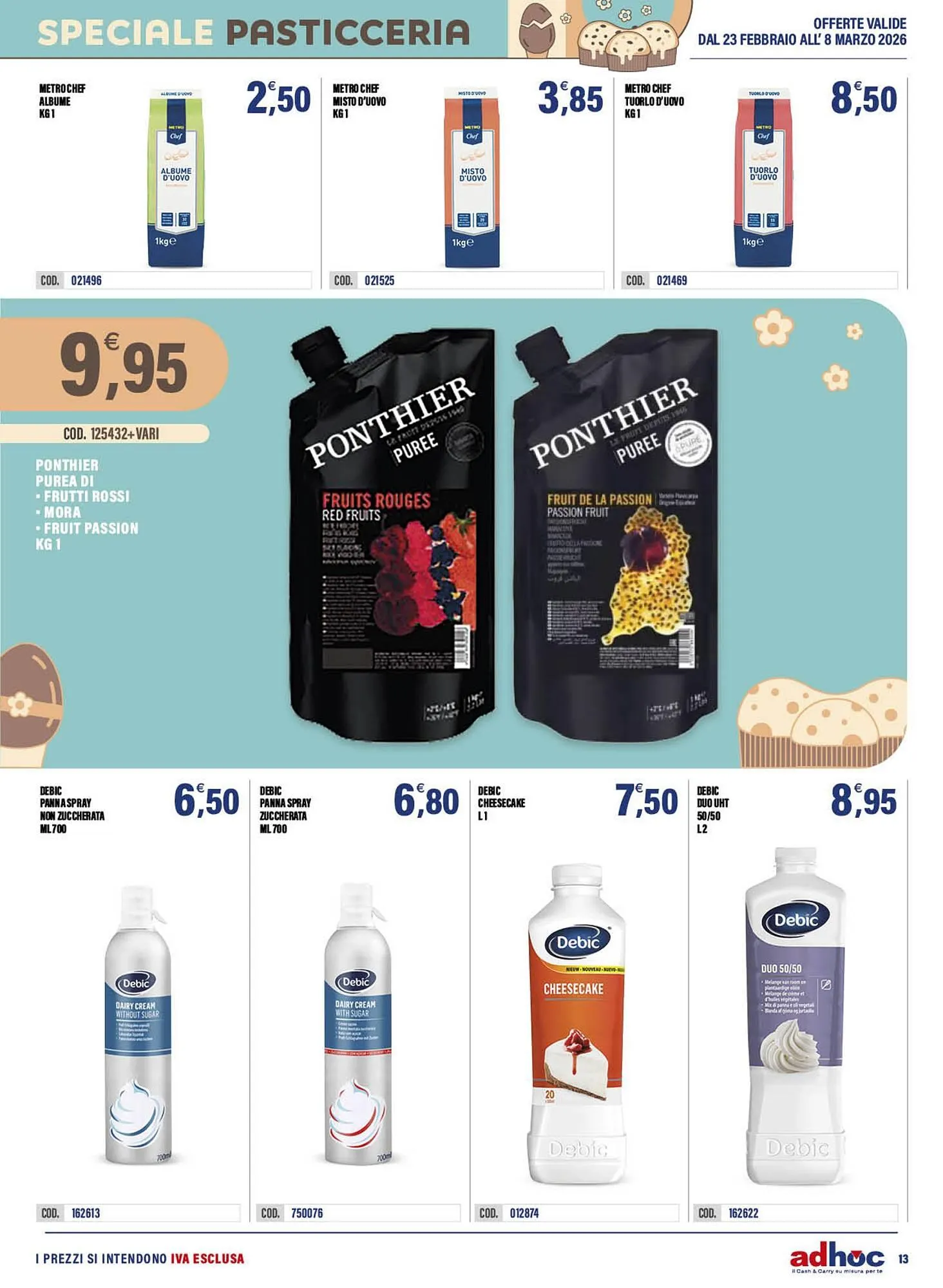 Volantino Adhoc da 23 febbraio a 8 marzo di 2026 - Pagina del volantino 13