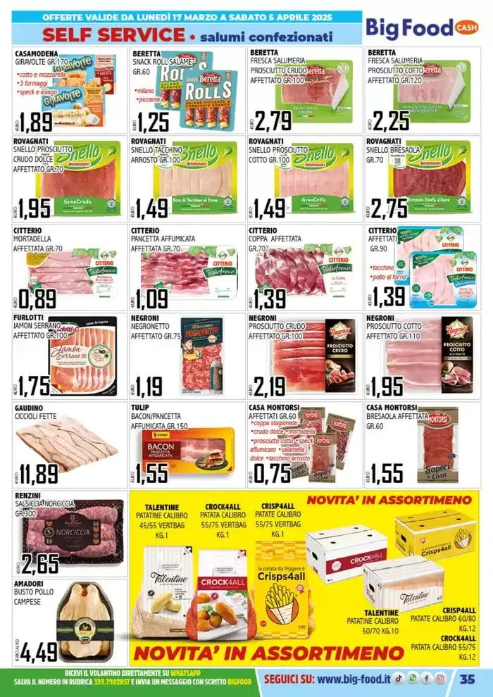 Aspenttando la pasqua da 17 marzo a 5 aprile di 2025 - Pagina del volantino 35