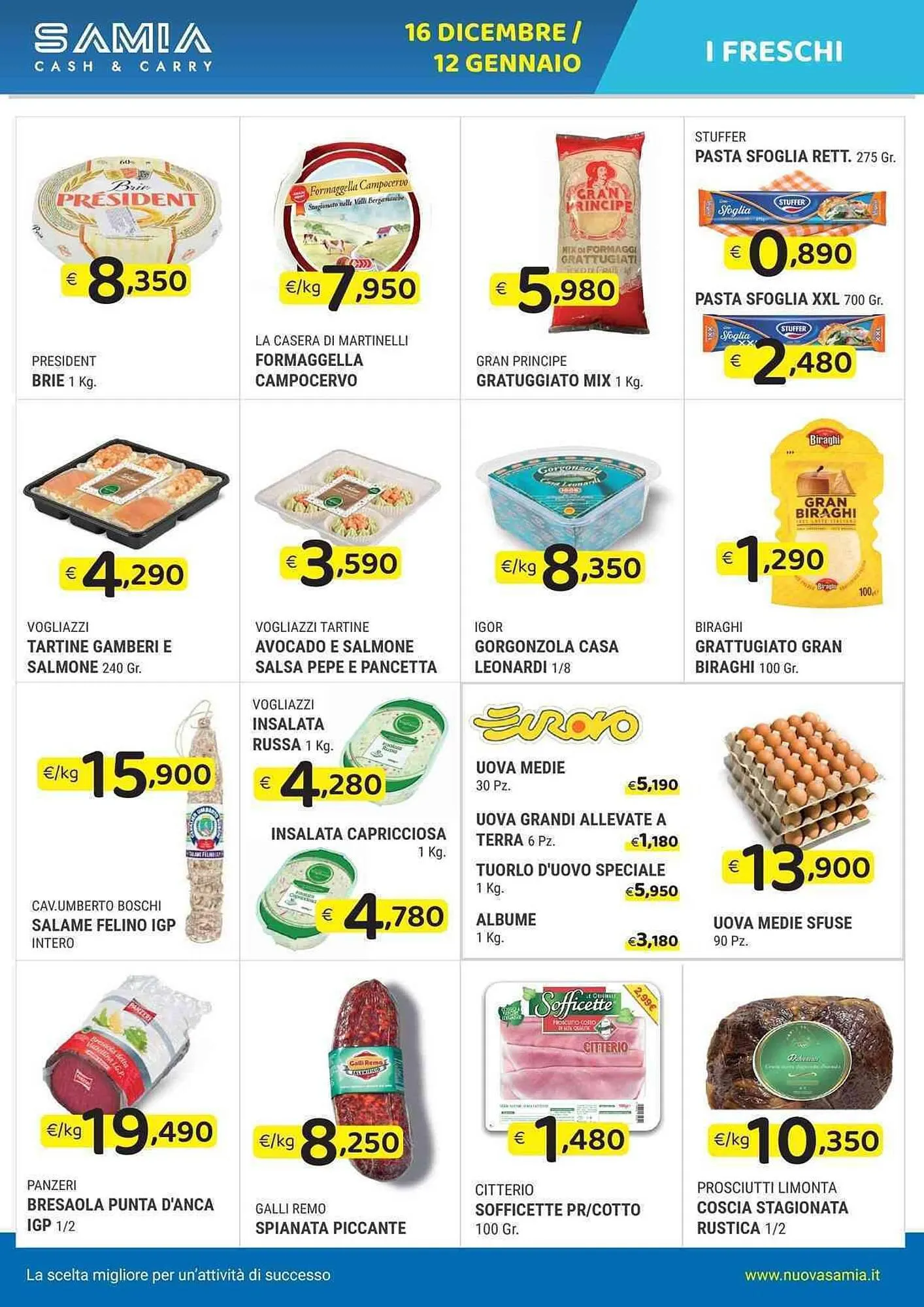 Volantino Samia Cash and Carry da 16 dicembre a 12 gennaio di 2024 - Pagina del volantino 7