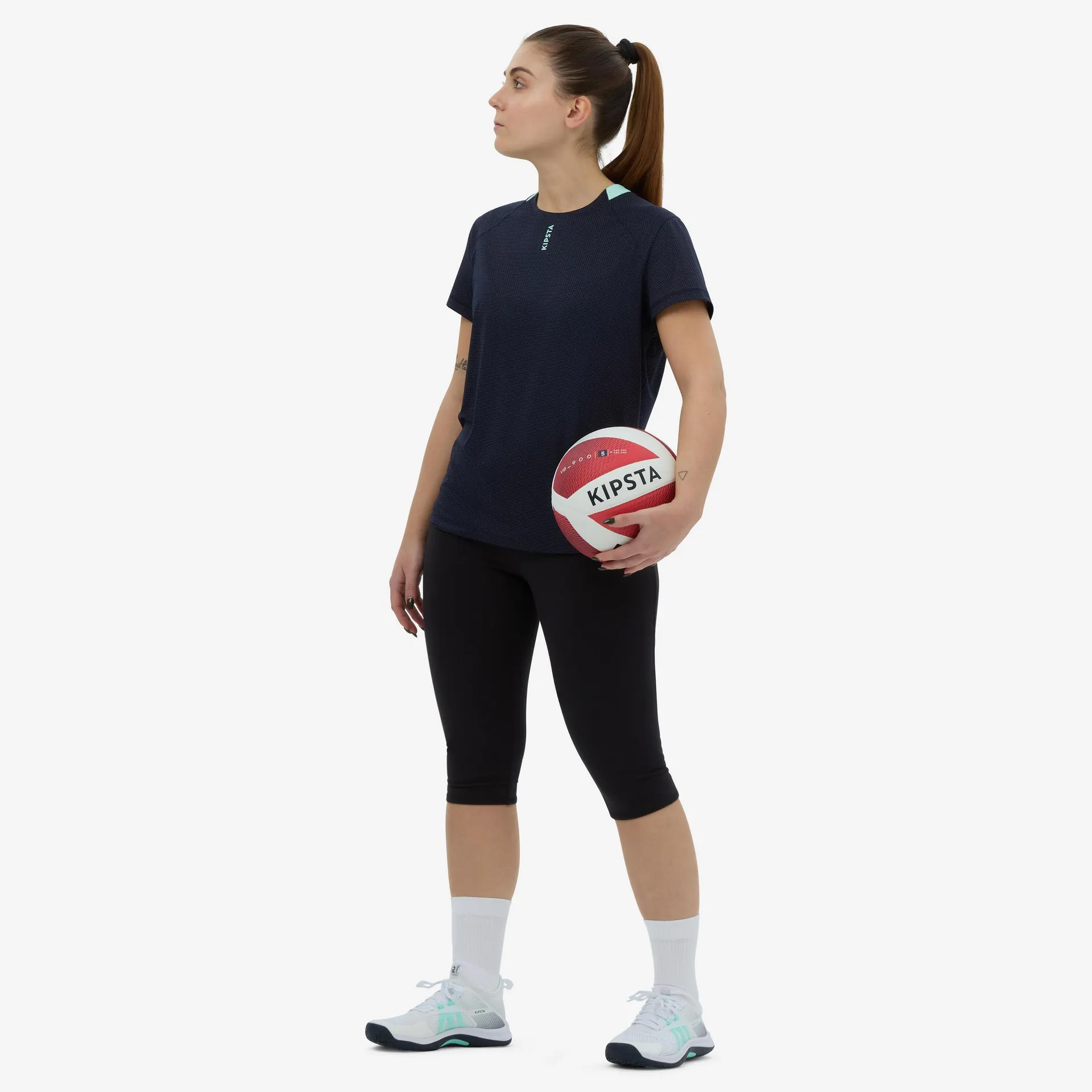 Leggings pallavolo donna neri